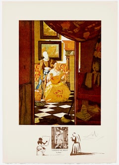 Changes in Great Masterpieces Vermeer "La Lettre"