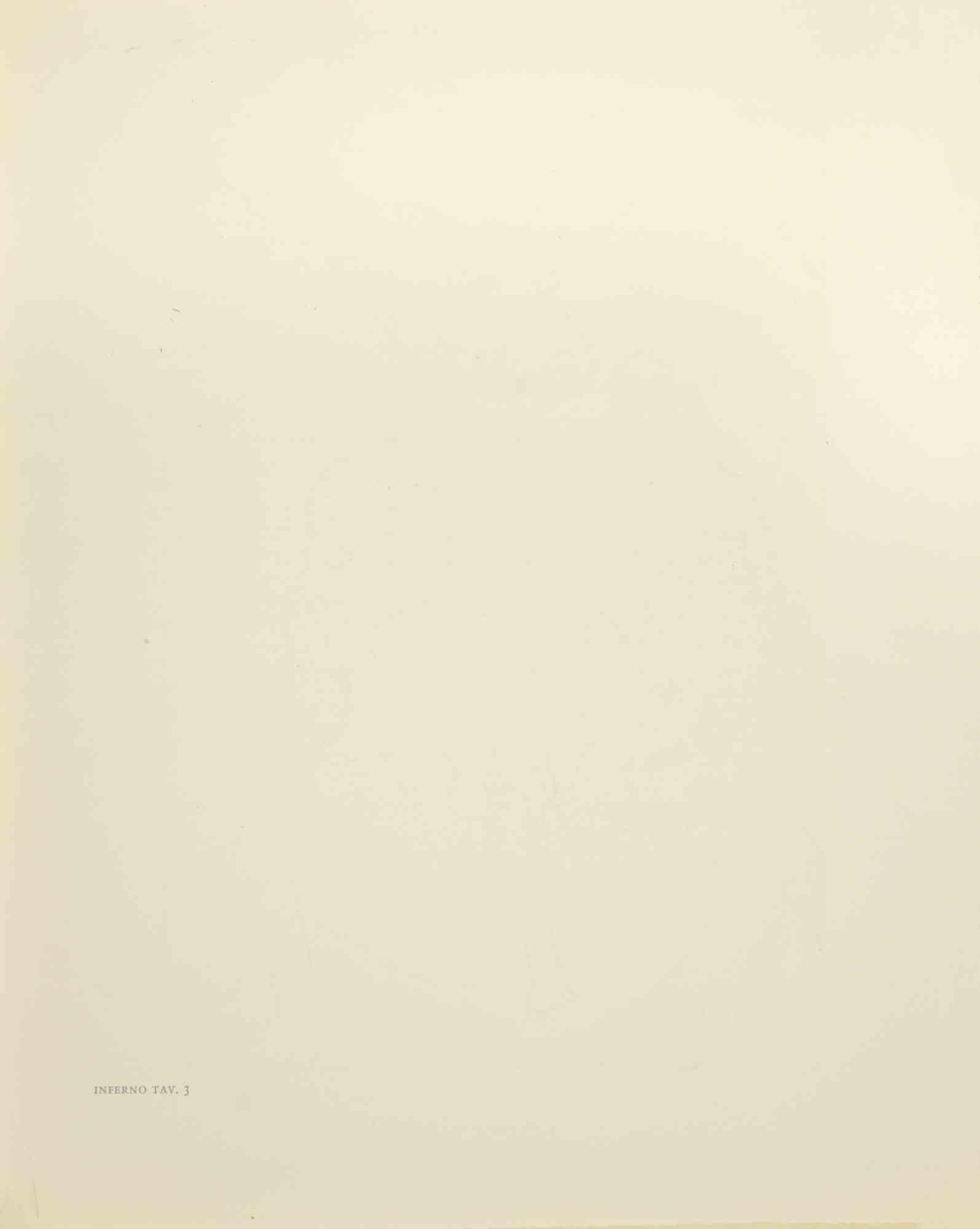 Caronte - Xilografia - 1963 - Print di Salvador Dalí