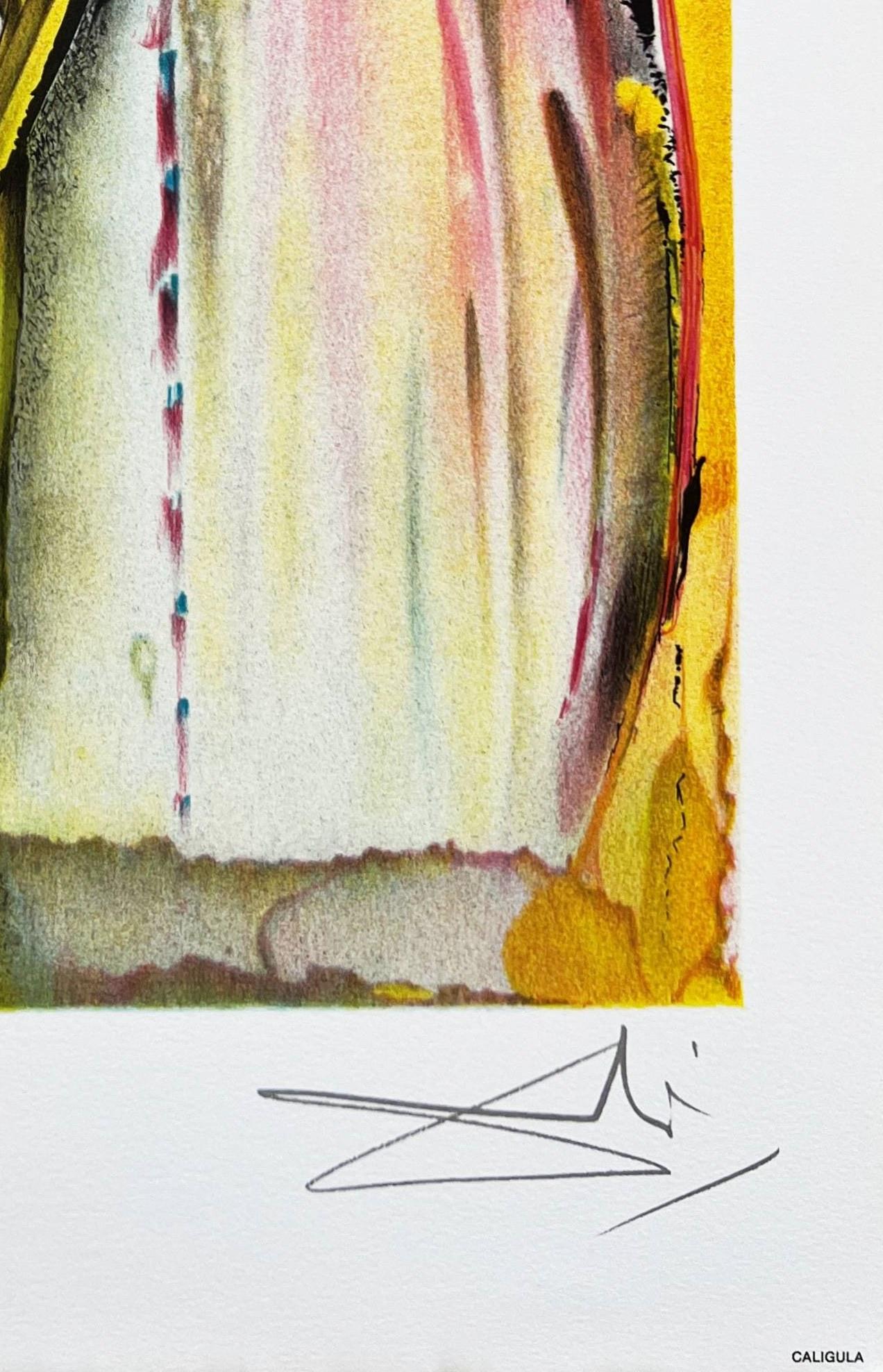 Chavelier Romain - Surrealist Print by Salvador Dalí