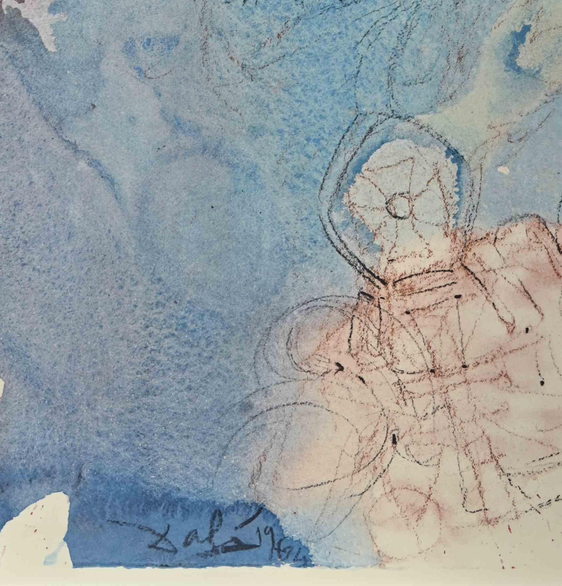 Querubín Super Limen Domus - Litografía - 1964 - Print de Salvador Dalí
