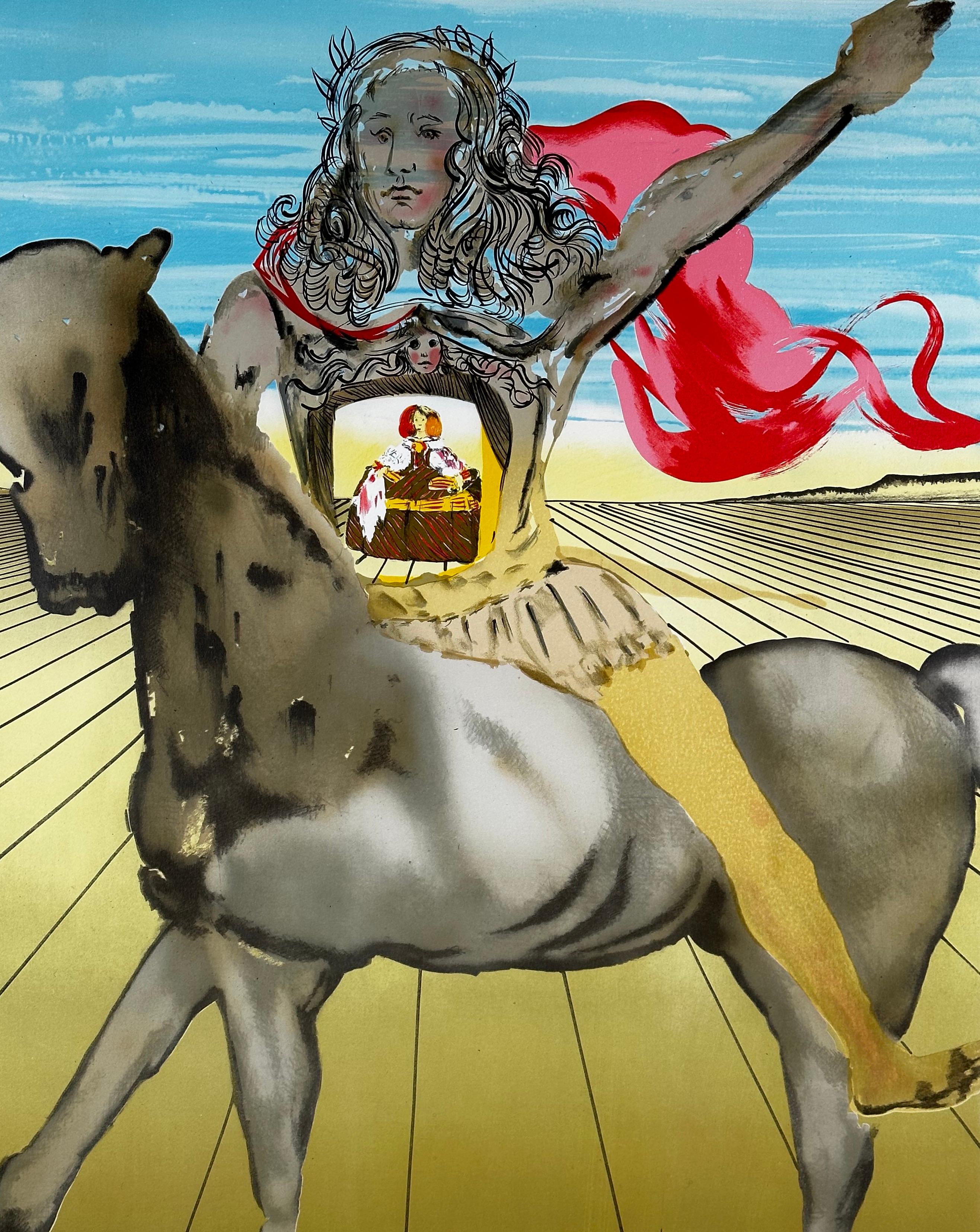 Chevalier Surréaliste – Print von Salvador Dalí