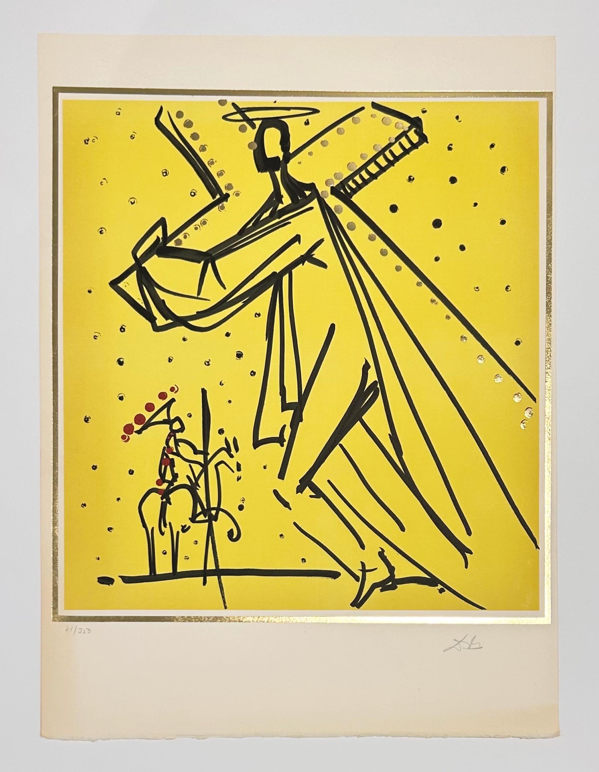 Christus (Patricius) (Surrealismus), Print, von Salvador Dalí
