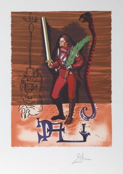 Christopher Columbus from "Dali Discovers America" Portfolio by Salvador Dali