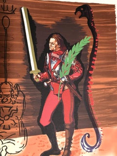 Christopher Columbus from "Dali Discovers America" Portfolio by Salvador Dali