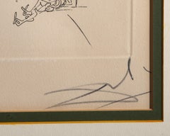 „Chrysanthemum Frutescens“, signierte surrealistische Fotolithografie von Salvador Dalí