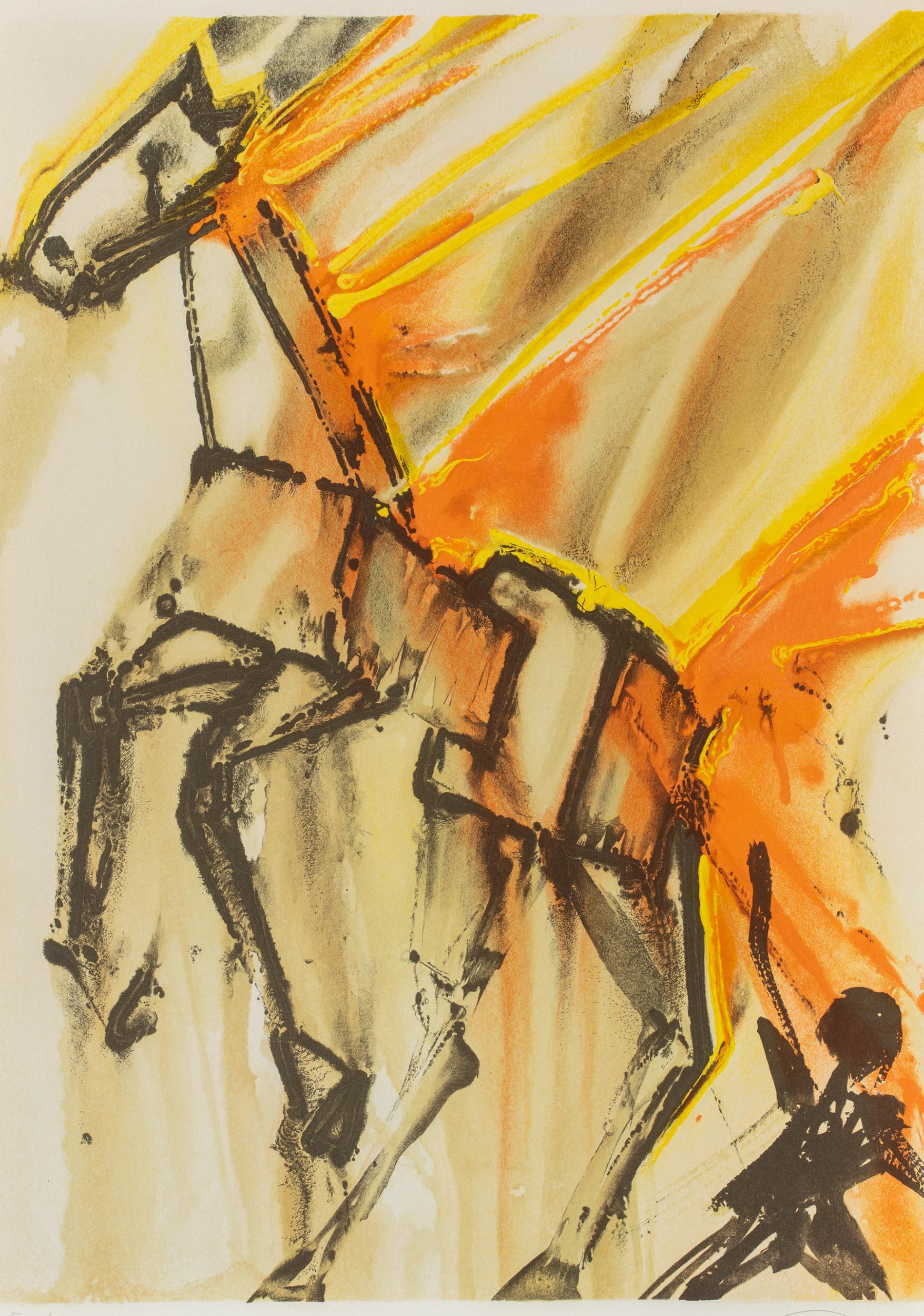 Clauilegnio (The Fire Horse) - Print by Salvador Dalí