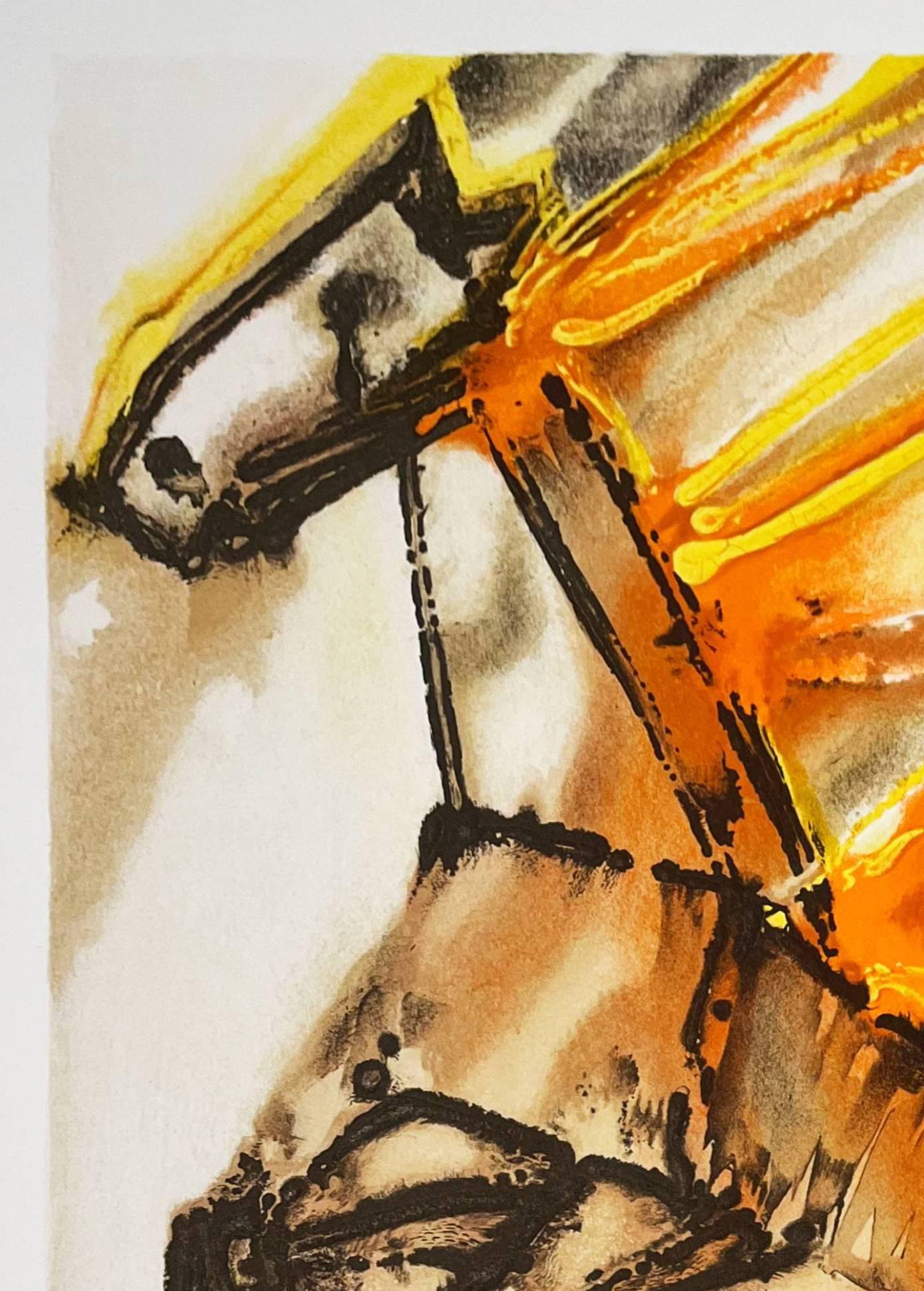 Clavilegnio - Print di Salvador Dalí