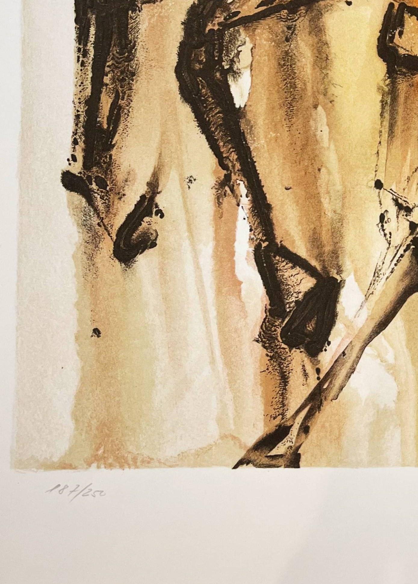 Clavilegnio - Print Beige di Salvador Dalí