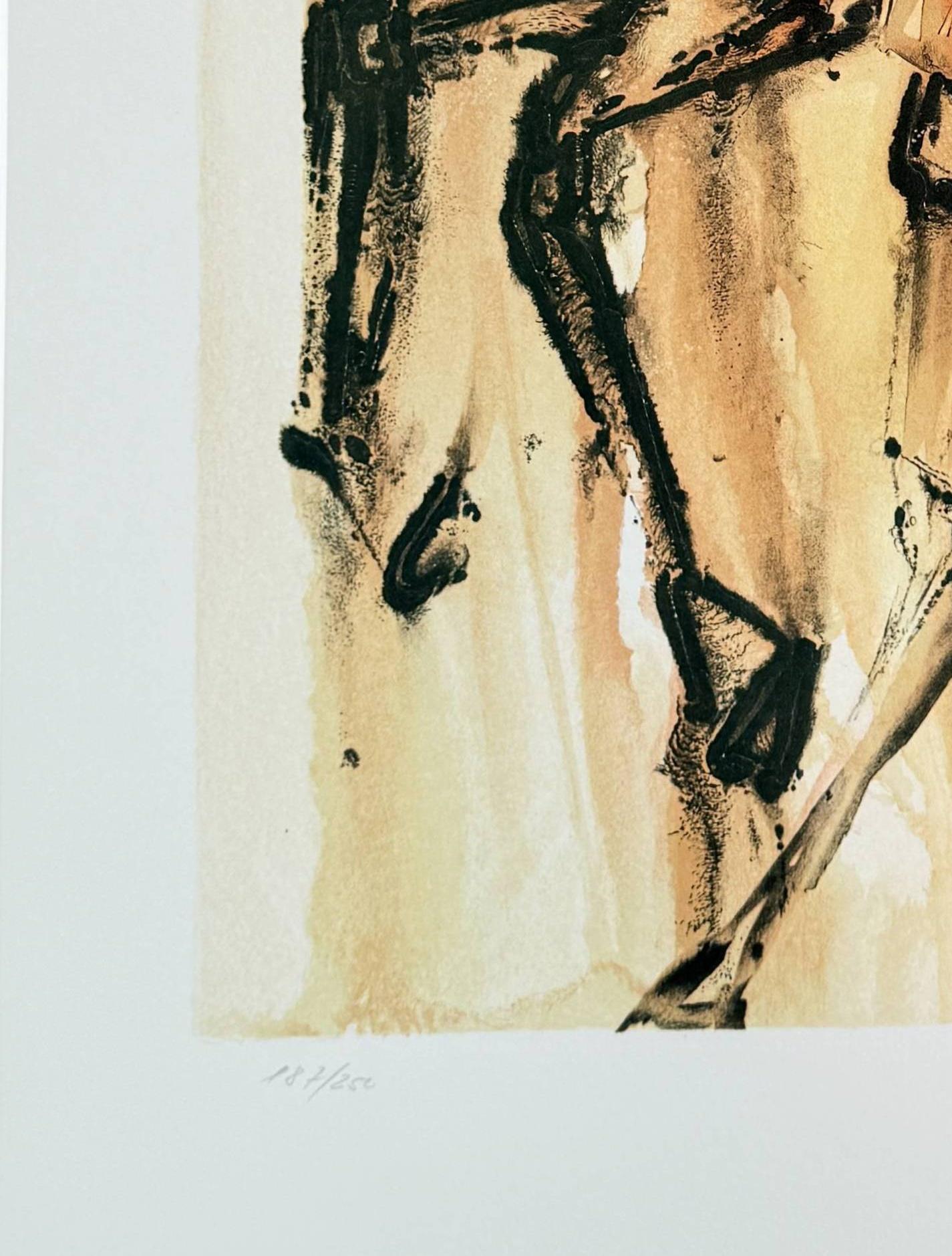 Salvador Dali (1904-1989) - Clavilegnio

Lithographie de 1970.

Dimensions de l'œuvre : 68 x 50 cm

Sur du papier K.A.I., comme indiqué dans le catalogue Field.

Référence : Champ 72-6G

L'œuvre est en excellent état.

Envoi rapide et sécurisé.