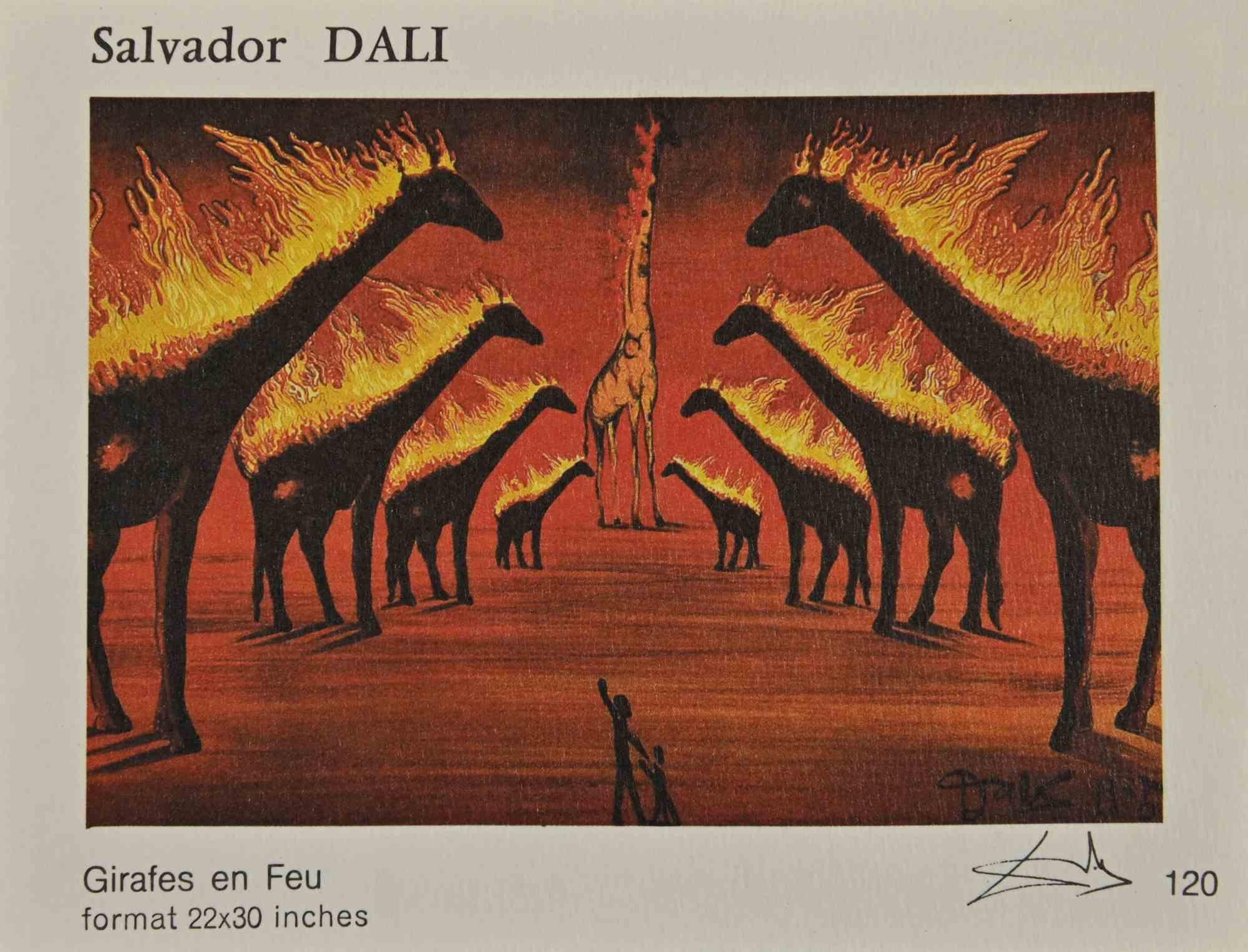 Collection of Vintage Cards After Salvador Dalì - 1980s For Sale 6