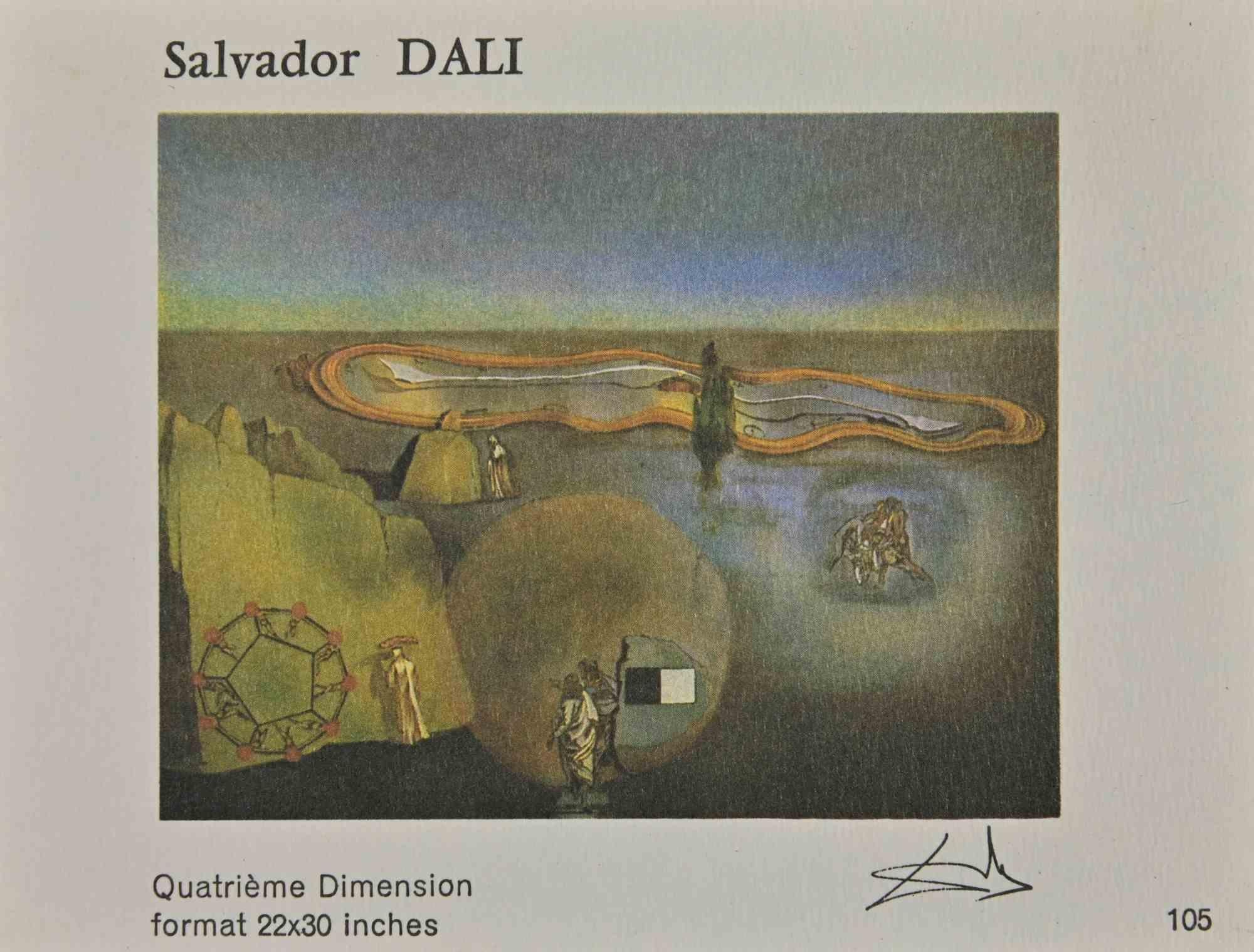 Collection of Vintage Cards After Salvador Dalì - 1980s For Sale 9
