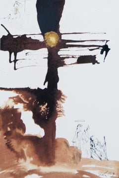 Retro Come, Lord Jesus , 1967 original lithograph by Salvador Dali from Biblia Sacra 