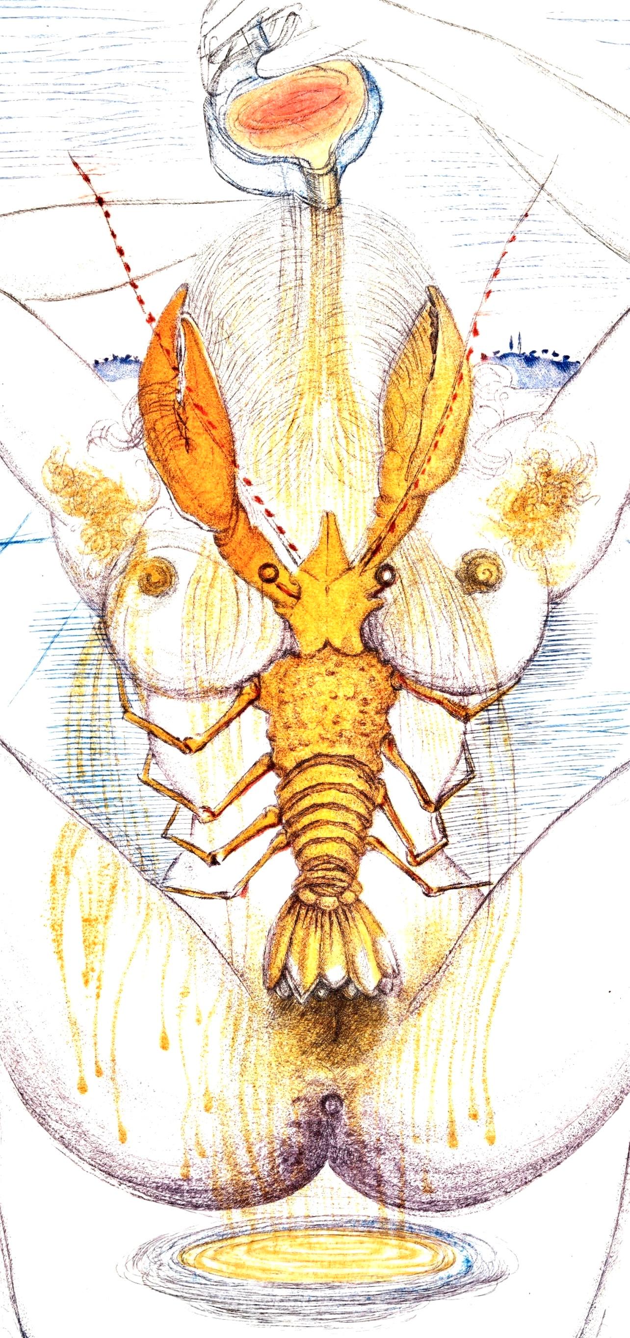 Composición (Campo 67-4; M/L 174-187), Dalí illustre Casanova - Print de Salvador Dalí