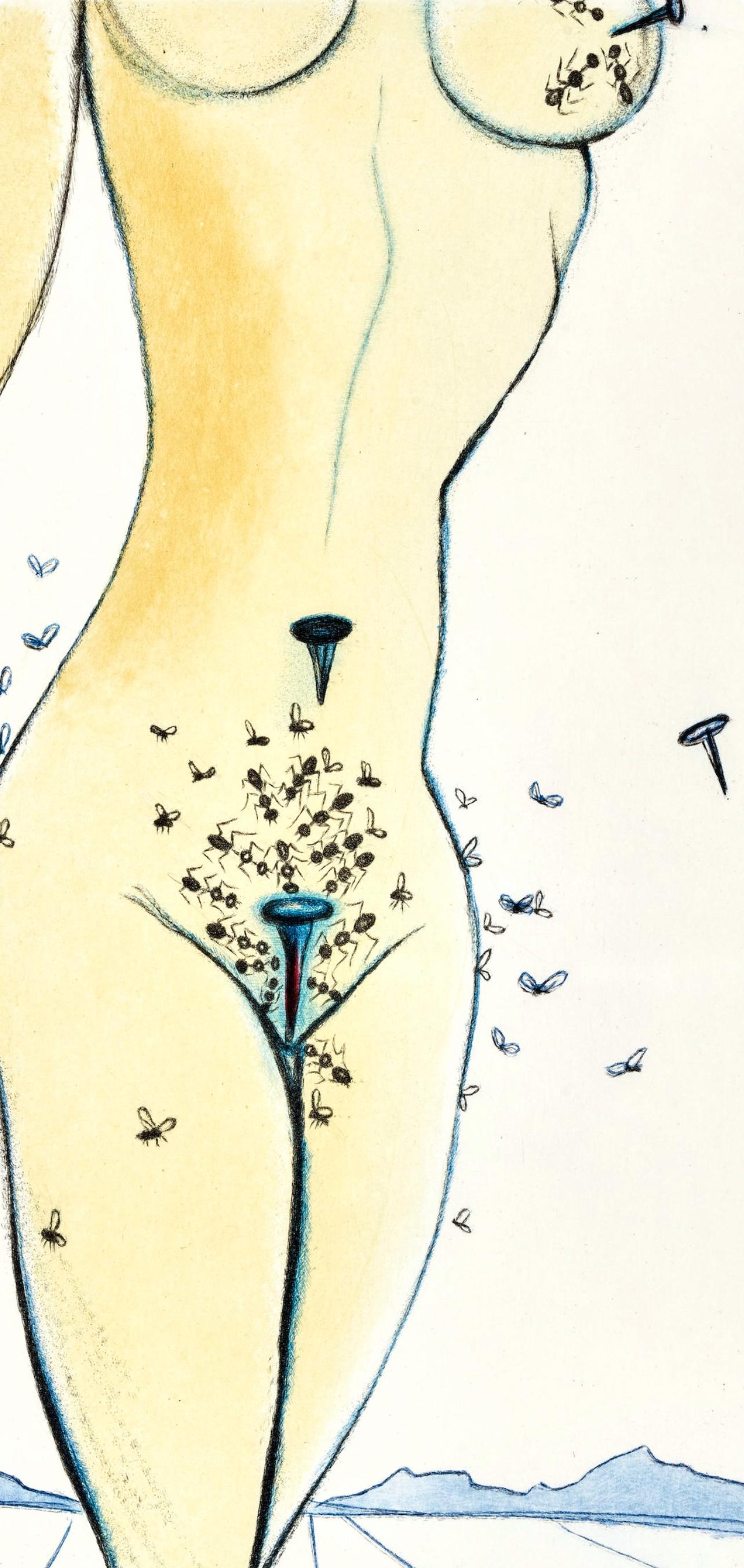 Composizione (Campo 67-4; M/L 174-187), Dalí illustre Casanova - Print di Salvador Dalí