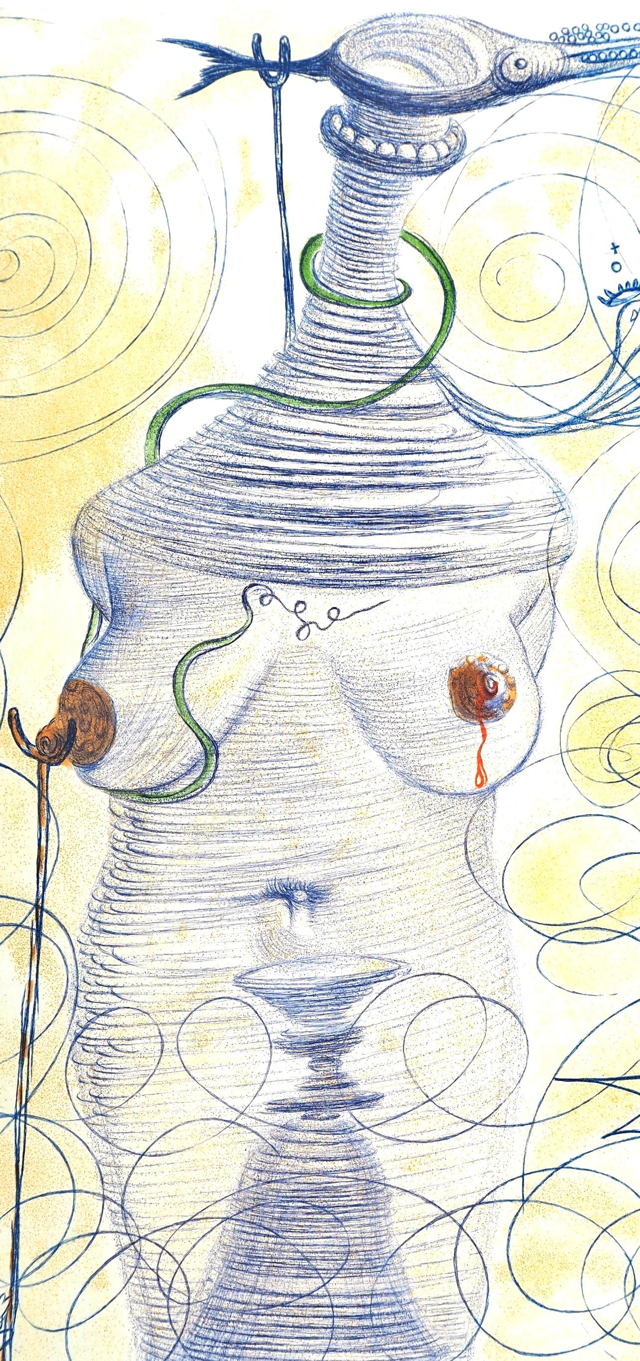Composición (Campo 67-4; M/L 174-187), Dalí illustre Casanova - Print de Salvador Dalí