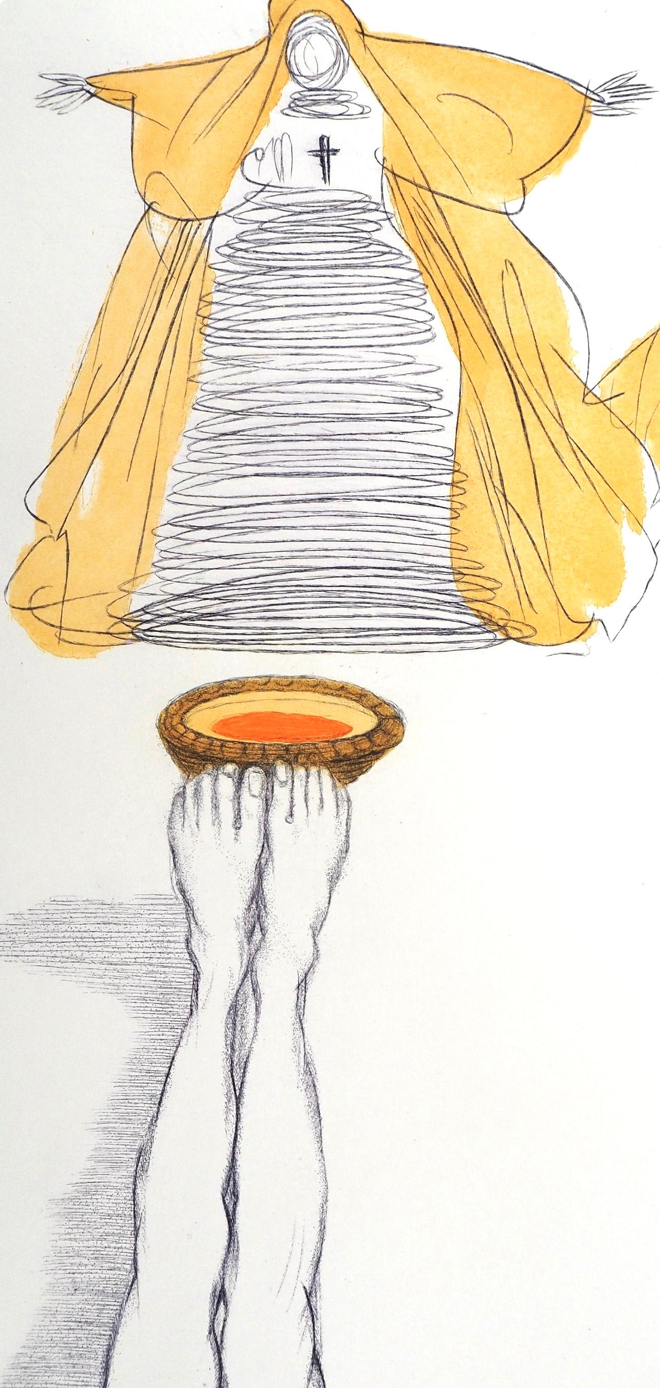 Composition (champ 67-4 ; M/L 174-187), Dalí illustre Casanova - Print de Salvador Dalí