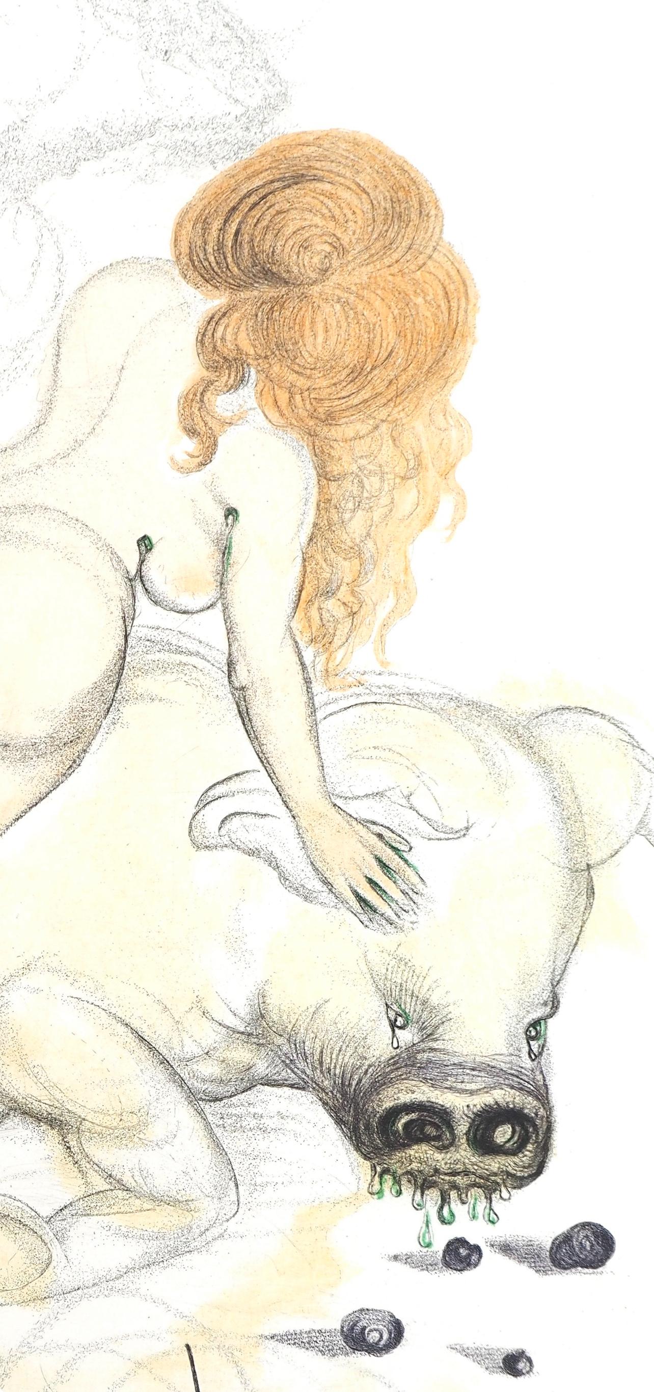 Composición (Campo 67-4; M/L 174-187), Dalí illustre Casanova - Print de Salvador Dalí