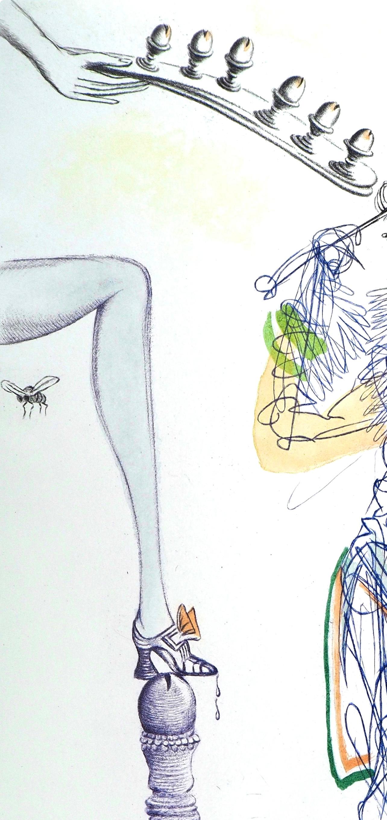 Composición (Campo 67-4; M/L 174-187), Dalí illustre Casanova - Print Surrealista de Salvador Dalí