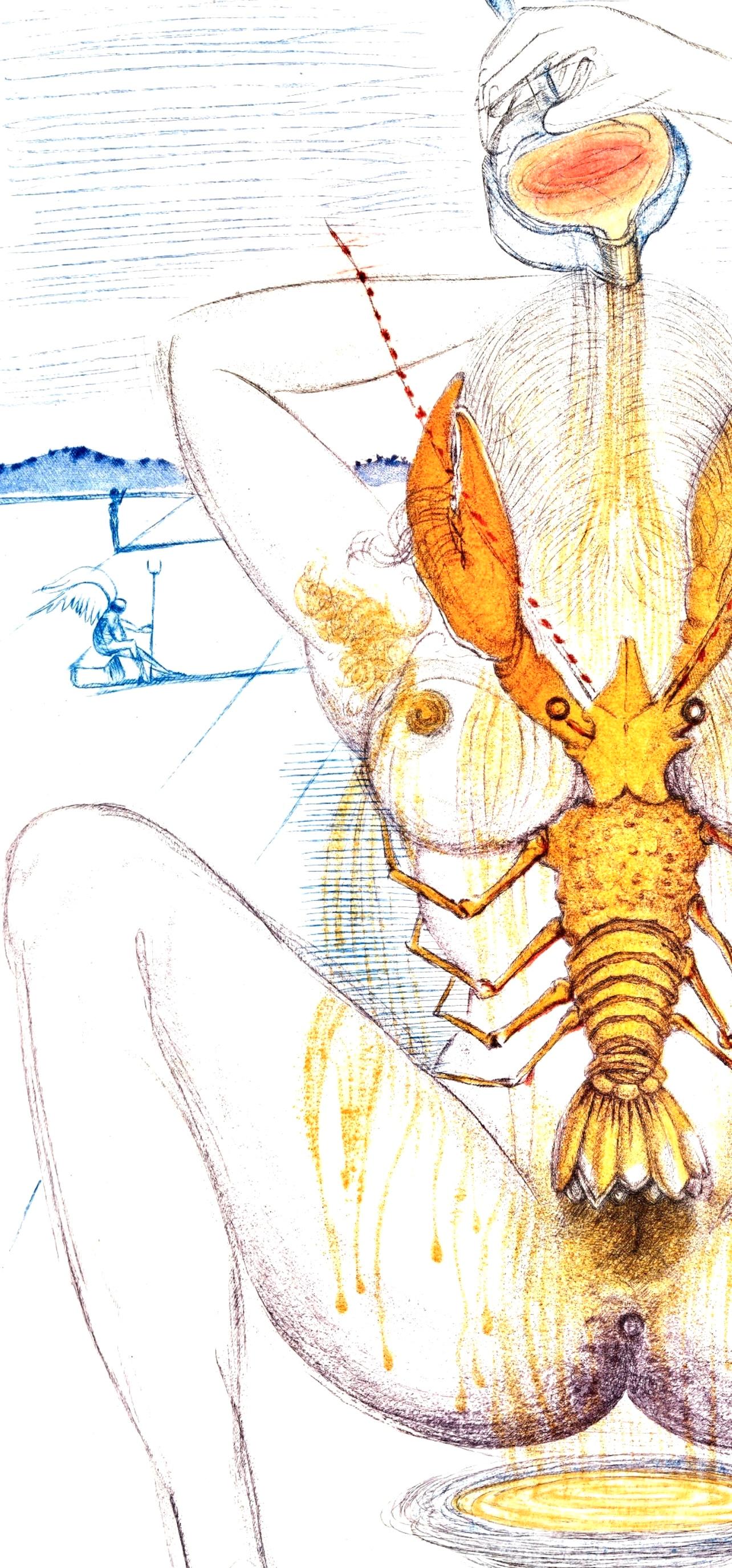 Composición (Campo 67-4; M/L 174-187), Dalí illustre Casanova - Print Surrealista de Salvador Dalí