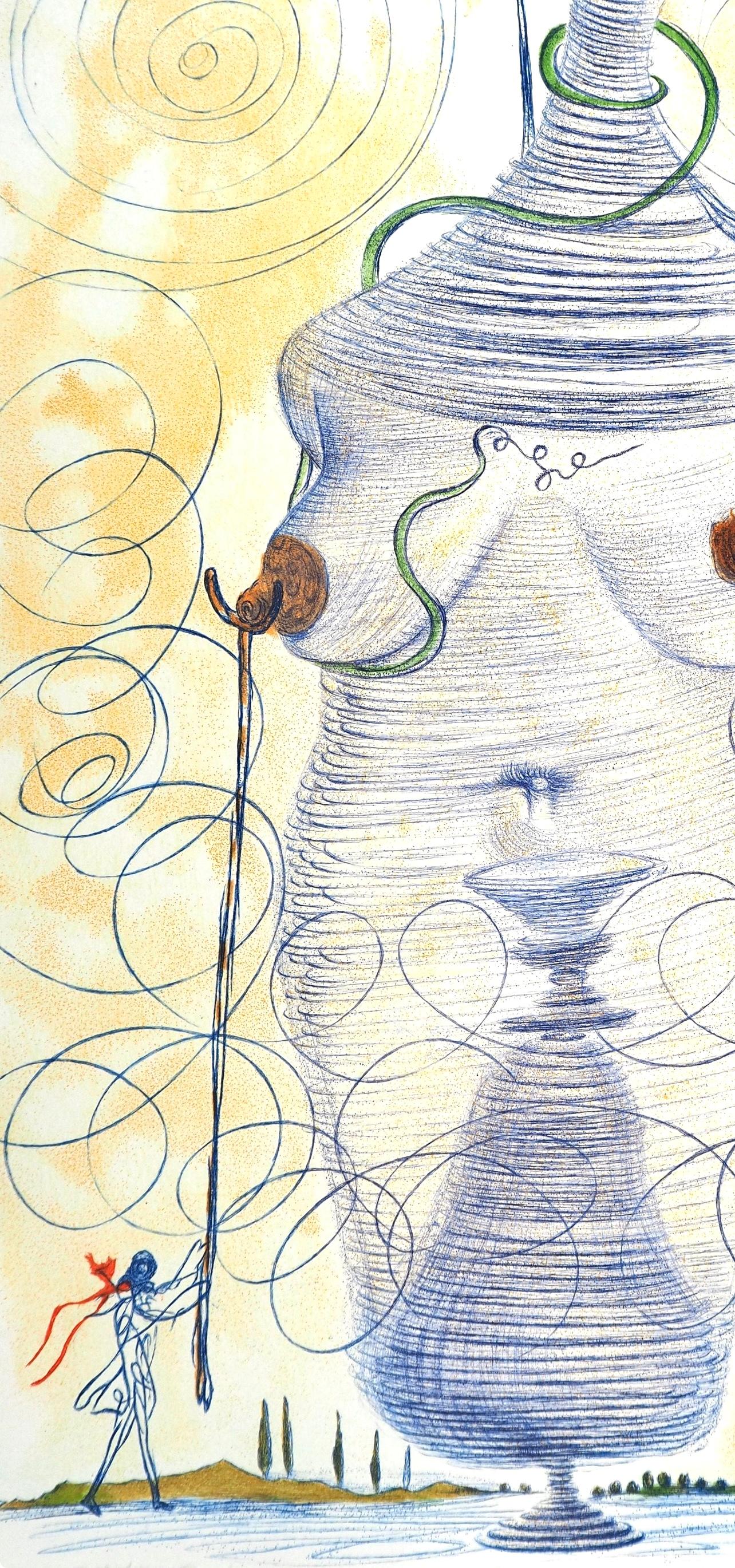 Composición (Campo 67-4; M/L 174-187), Dalí illustre Casanova - Print Surrealista de Salvador Dalí