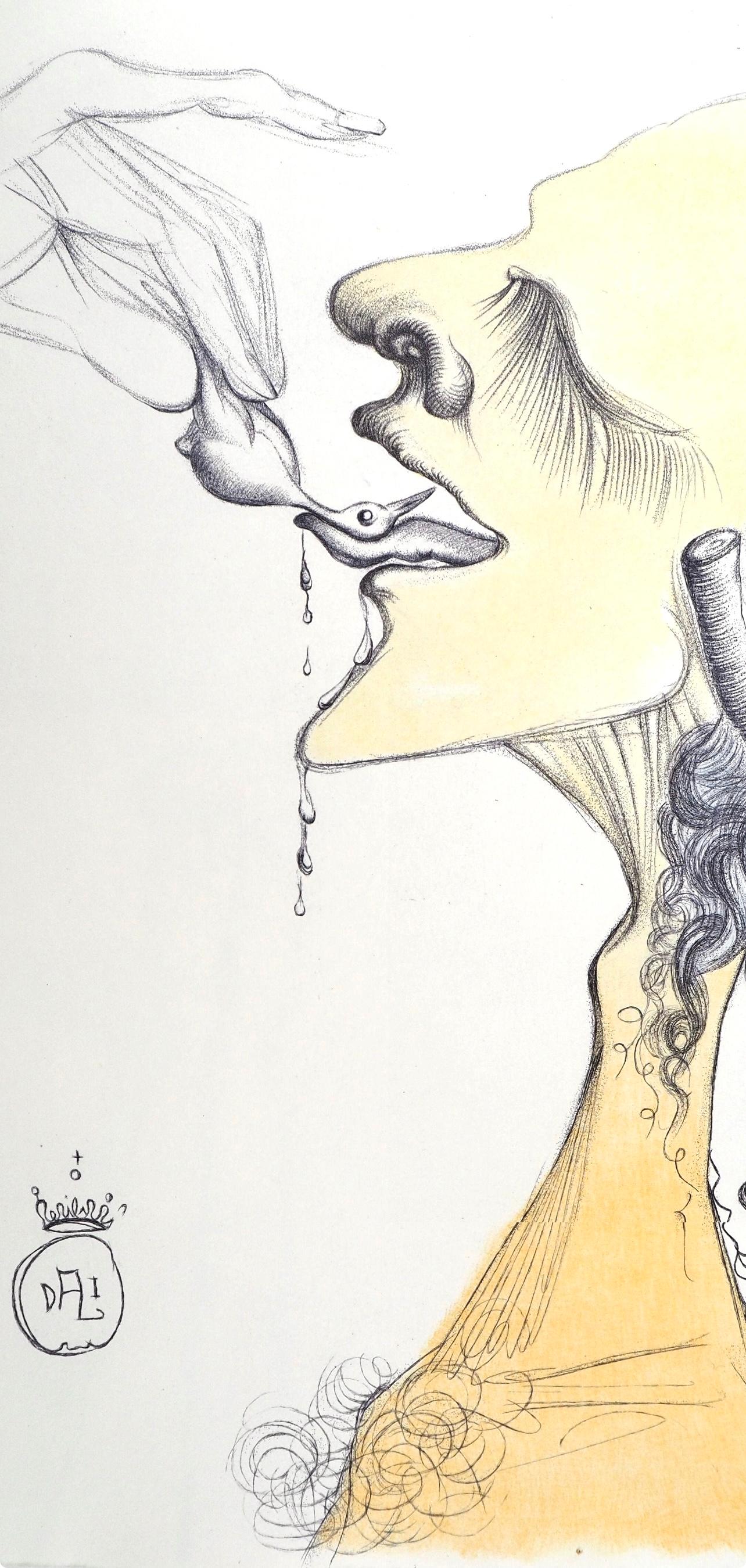 Composizione (Campo 67-4; M/L 174-187), Dalí illustre Casanova - Print Surrealismo di Salvador Dalí