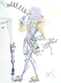 Composition (champ 67-4 ; M/L 174-187), Dalí illustre Casanova