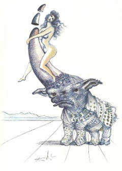 Composition (champ 67-4 ; M/L 174-187), Dalí illustre Casanova