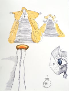 Composition (champ 67-4 ; M/L 174-187), Dalí illustre Casanova