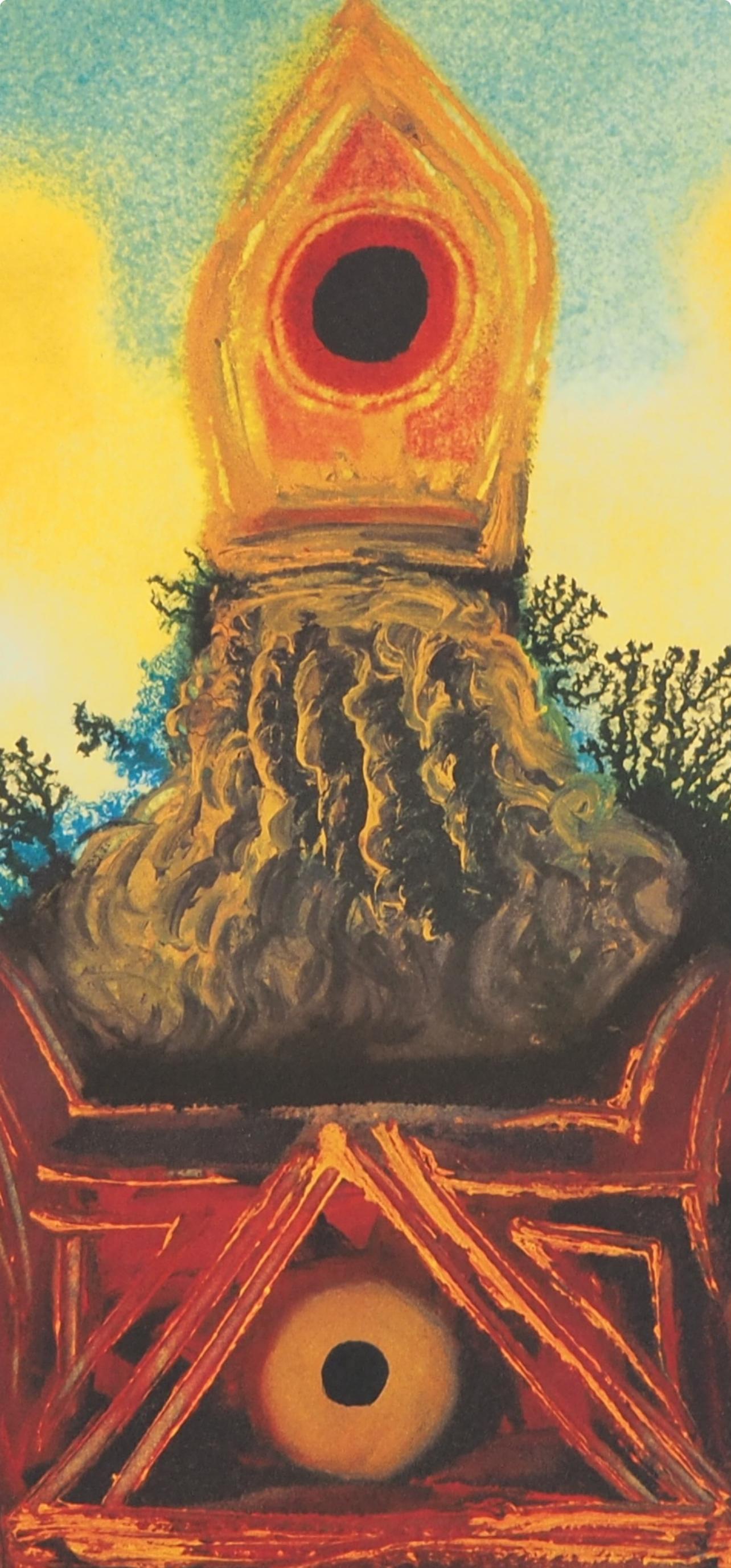 Composición (Campo 69-3; M/L. 1600), VI tavole dal ciclo della, Biblia Sacra - Print de Salvador Dalí