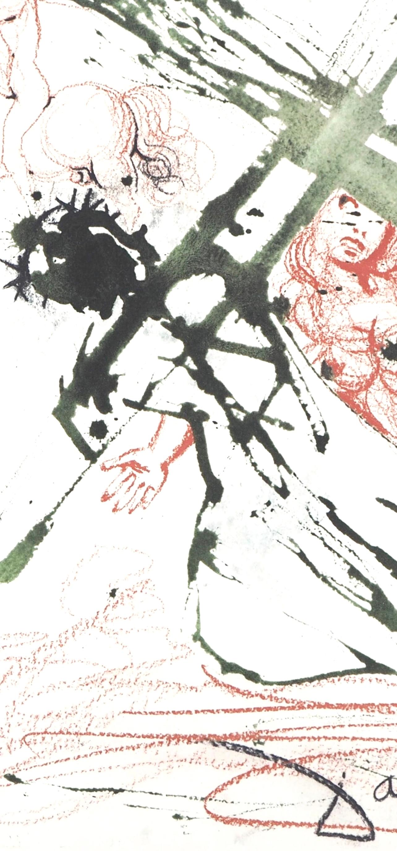 Composición (Campo 69-3; M/L. 1600), VI tavole dal ciclo della, Biblia Sacra - Print de Salvador Dalí