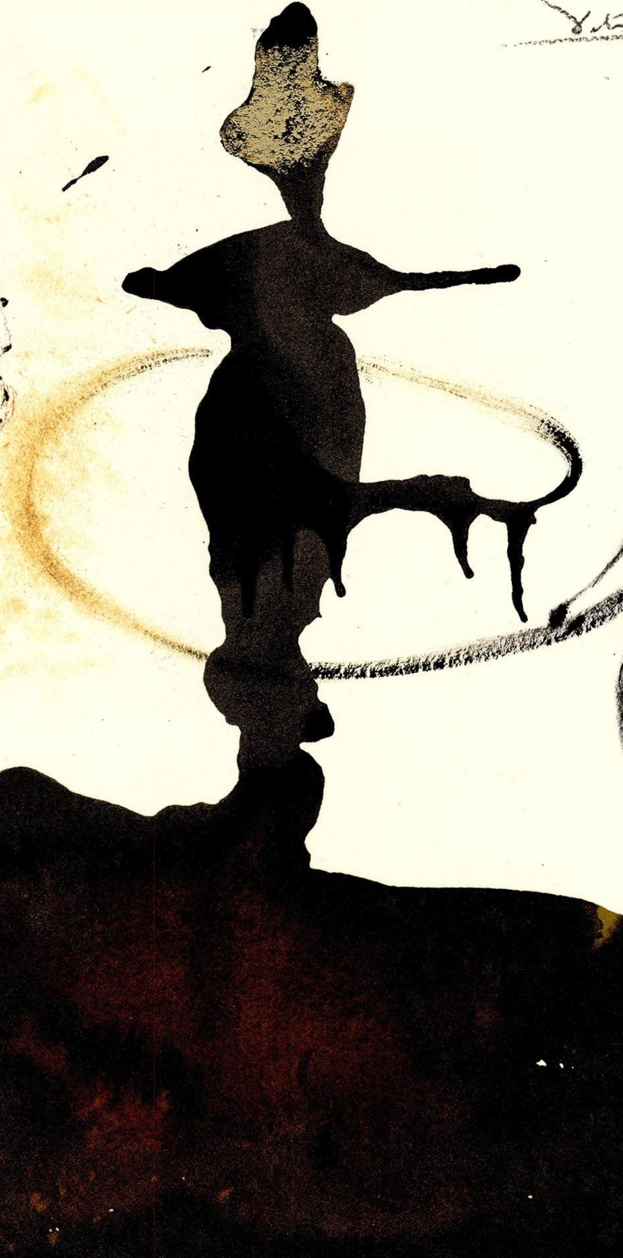 Composición (Campo 69-3; M/L. 1600), VI tavole dal ciclo della, Biblia Sacra - Print de Salvador Dalí