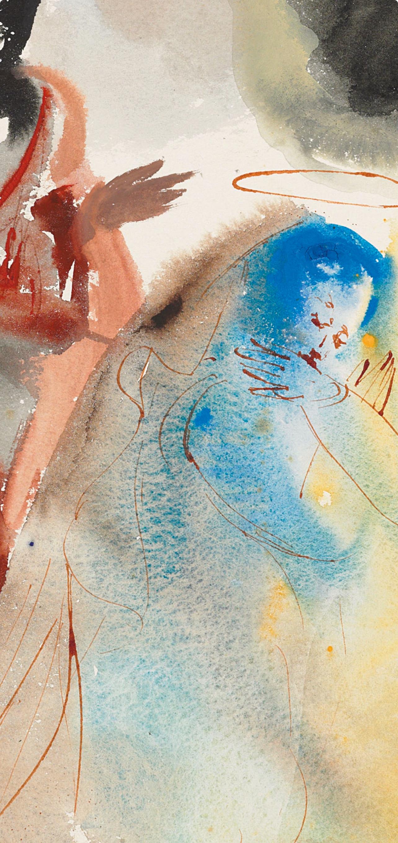 Composition (Field 69-3; M/L. 1600), VI tavole dal ciclo della, Biblia Sacra - Print by Salvador Dalí