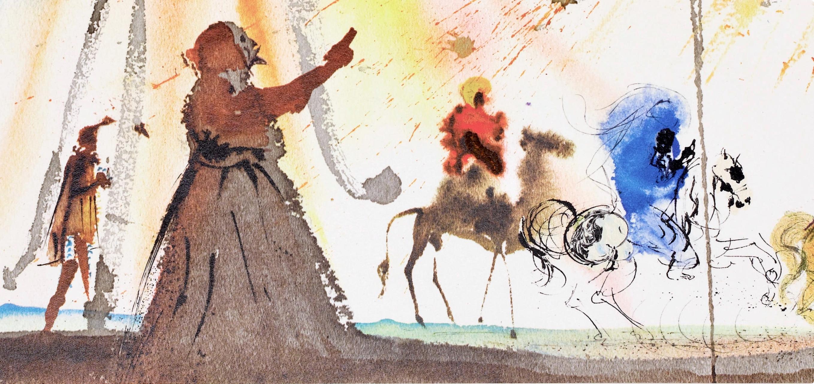 Composition (Field 69-3 ; M/L. 1600), VI tavole dal Ciclo della, Biblia Sacra - Print de Salvador Dalí