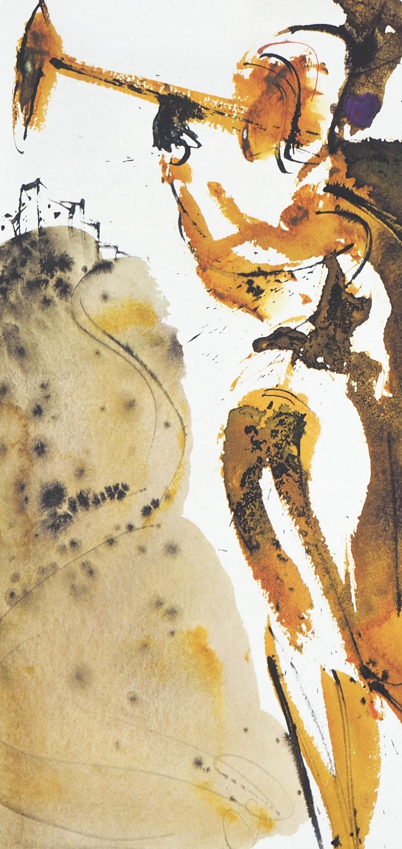Composition (Field 69-3; M/L. 1600), VI tavole dal ciclo della, Biblia Sacra - Print by Salvador Dalí