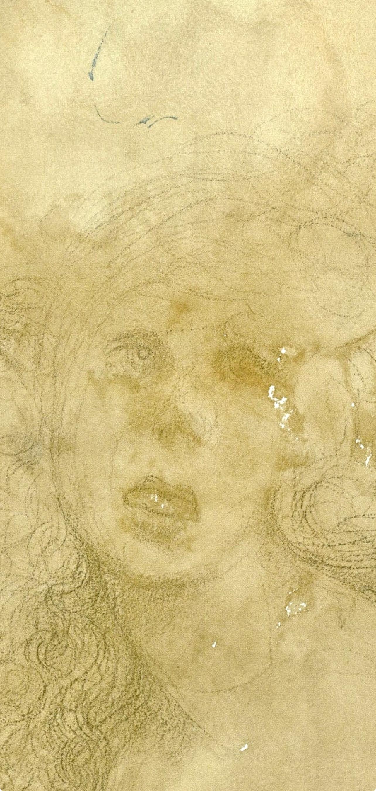 Composición (Campo 69-3; M/L. 1600), VI tavole dal ciclo della, Biblia Sacra - Print de Salvador Dalí
