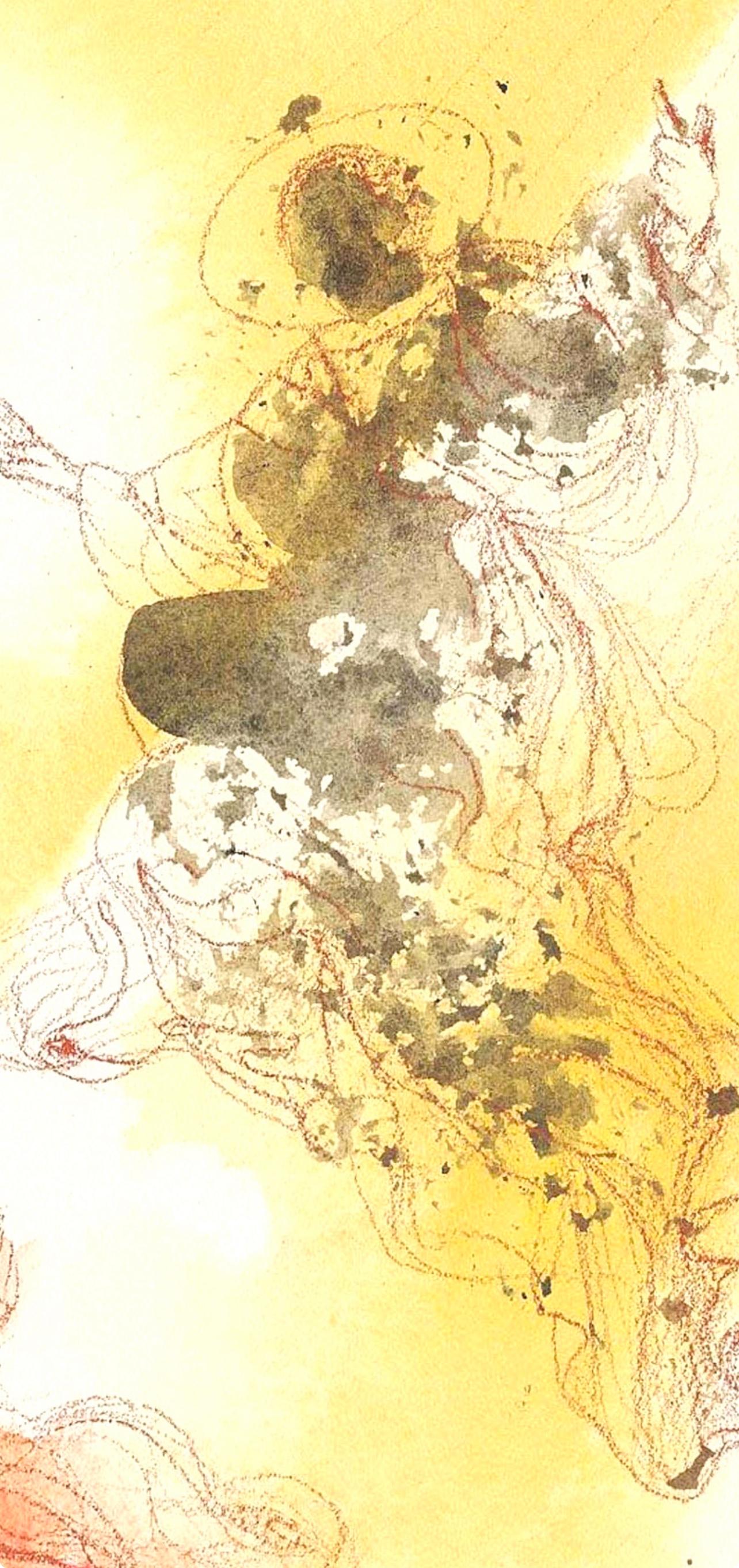 Composición (Campo 69-3; M/L. 1600), VI tavole dal ciclo della, Biblia Sacra - Print de Salvador Dalí