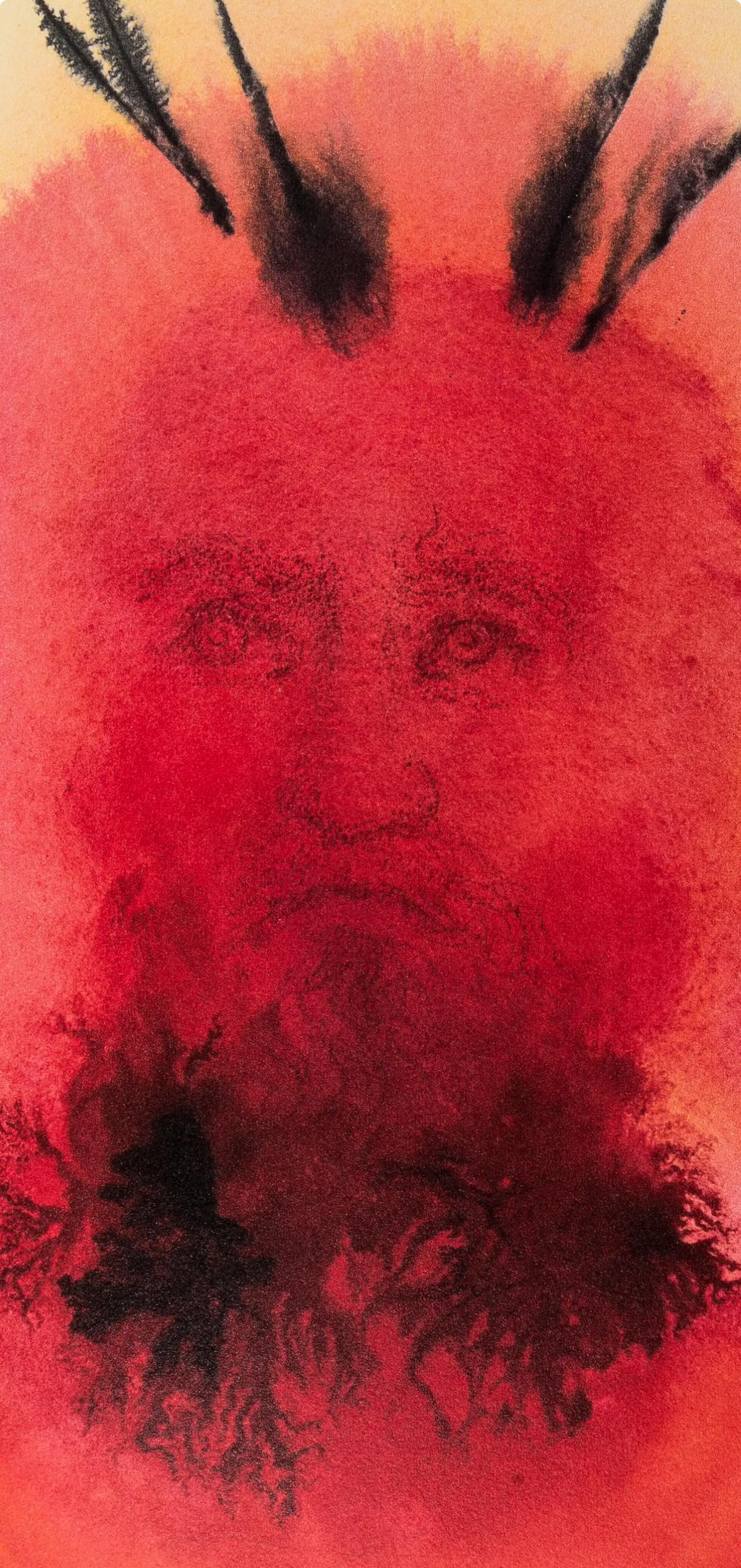 Composizione (Campo 69-3; M/L. 1600), VI tavole dal ciclo della, Biblia Sacra - Print di Salvador Dalí