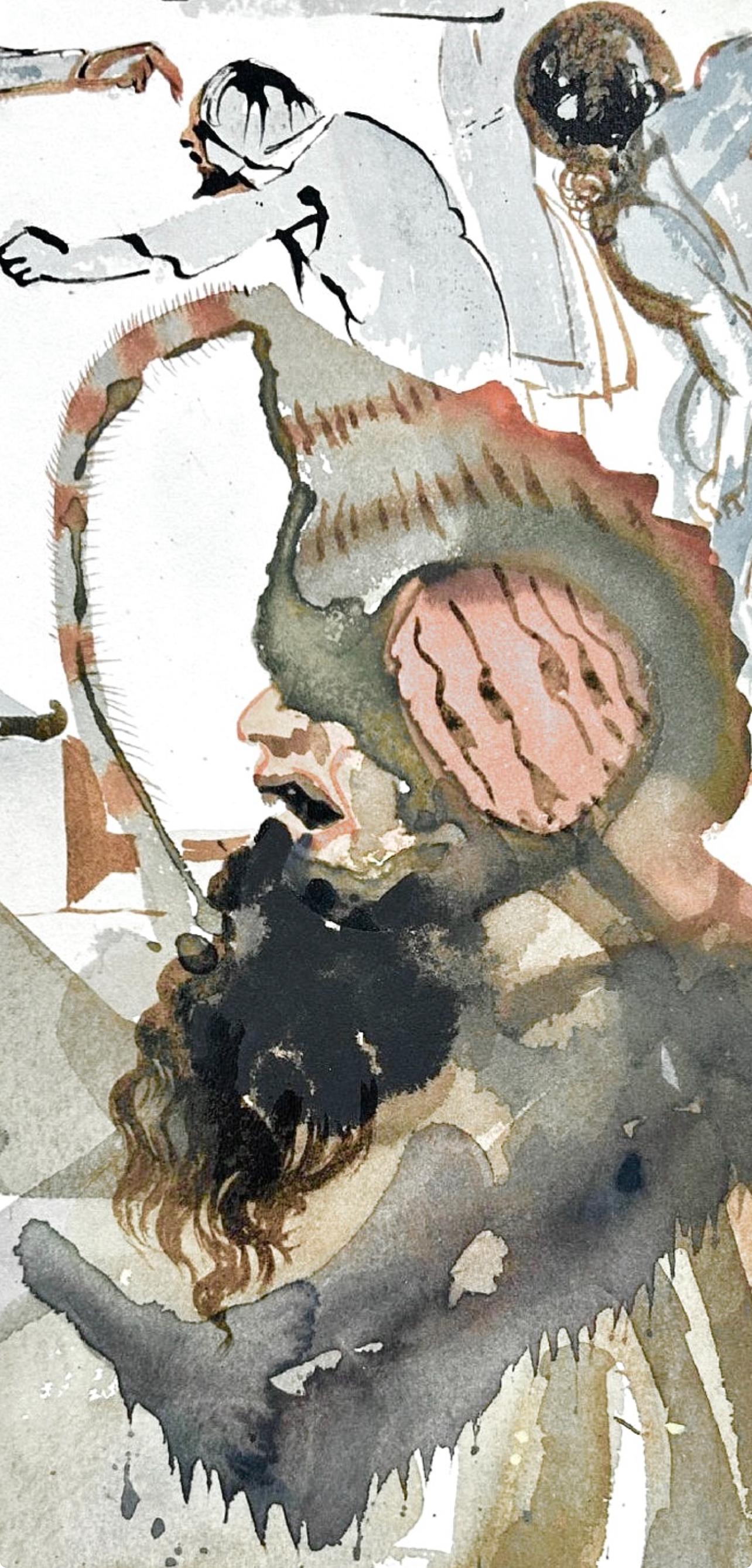 Composition (Field 69-3; M/L. 1600), VI tavole dal ciclo della, Biblia Sacra - Print by Salvador Dalí