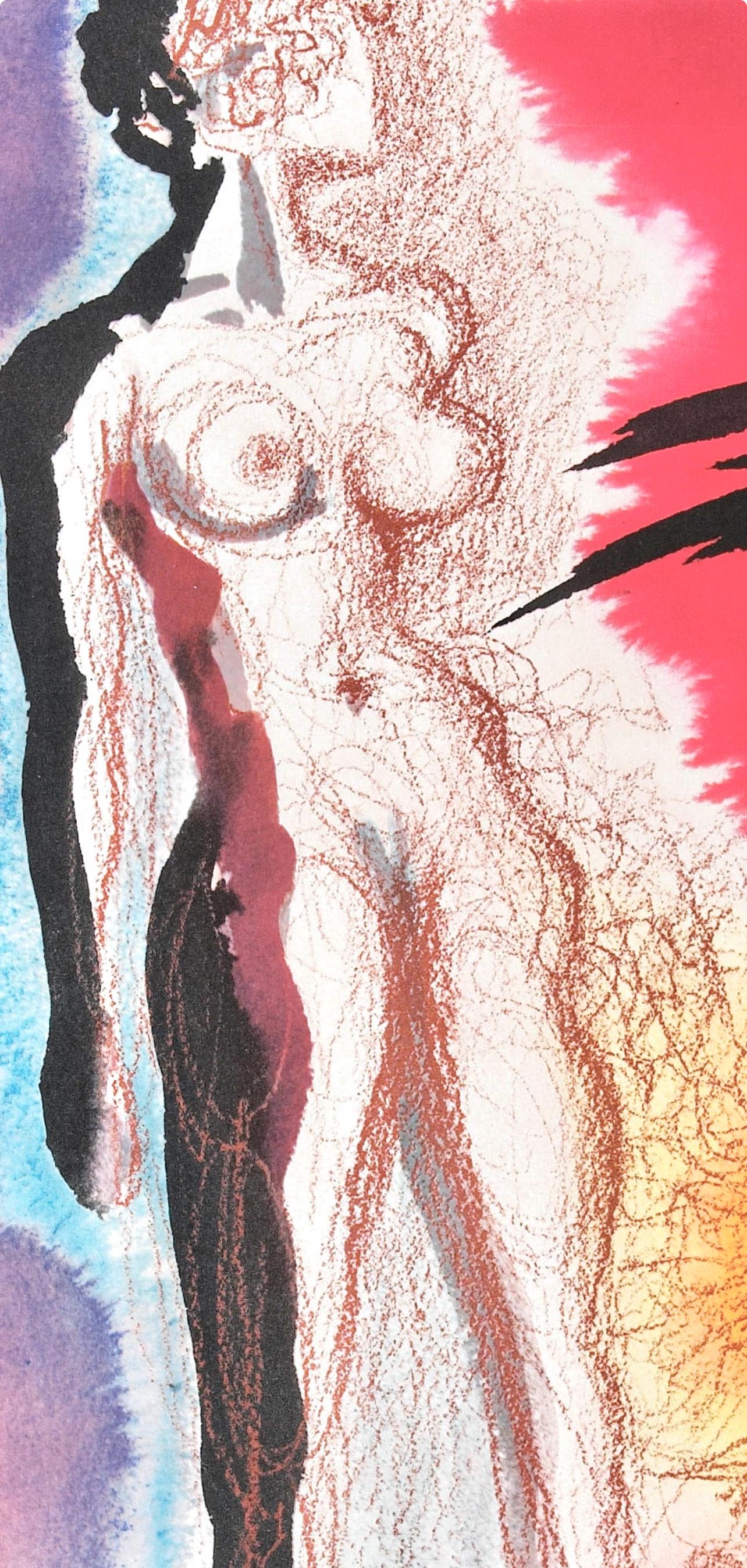 Composizione (Campo 69-3; M/L. 1600), VI tavole dal ciclo della, Biblia Sacra - Print di Salvador Dalí