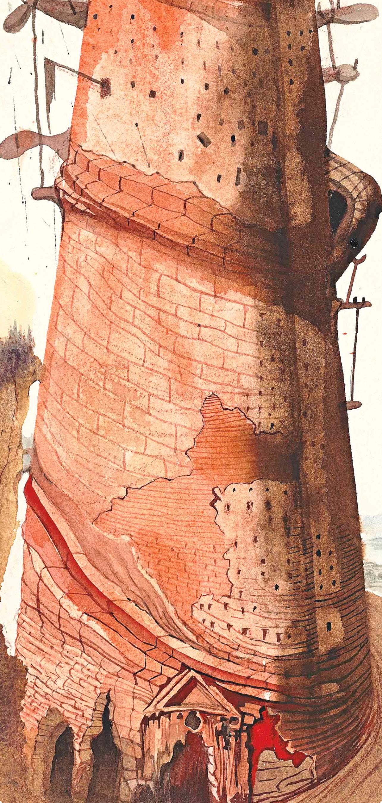 Composizione (Campo 69-3; M/L. 1600), VI tavole dal ciclo della, Biblia Sacra - Print di Salvador Dalí