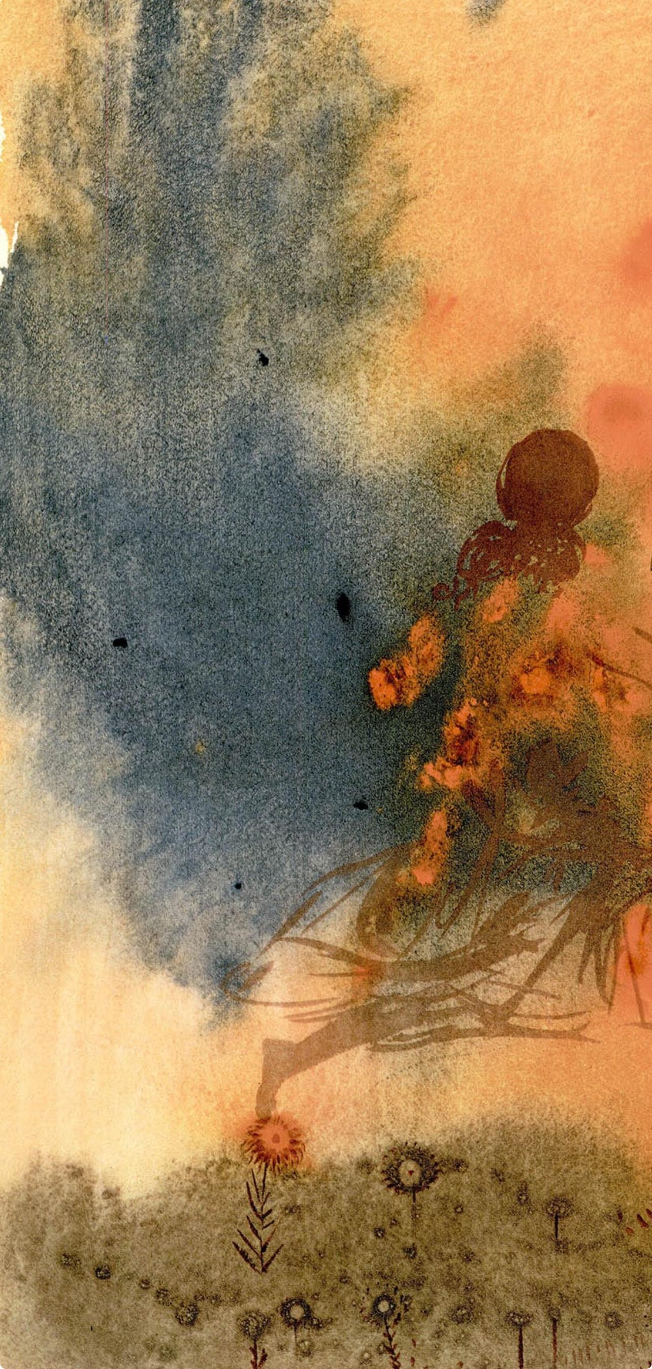 Composizione (Campo 69-3; M/L. 1600), VI tavole dal ciclo della, Biblia Sacra - Print di Salvador Dalí