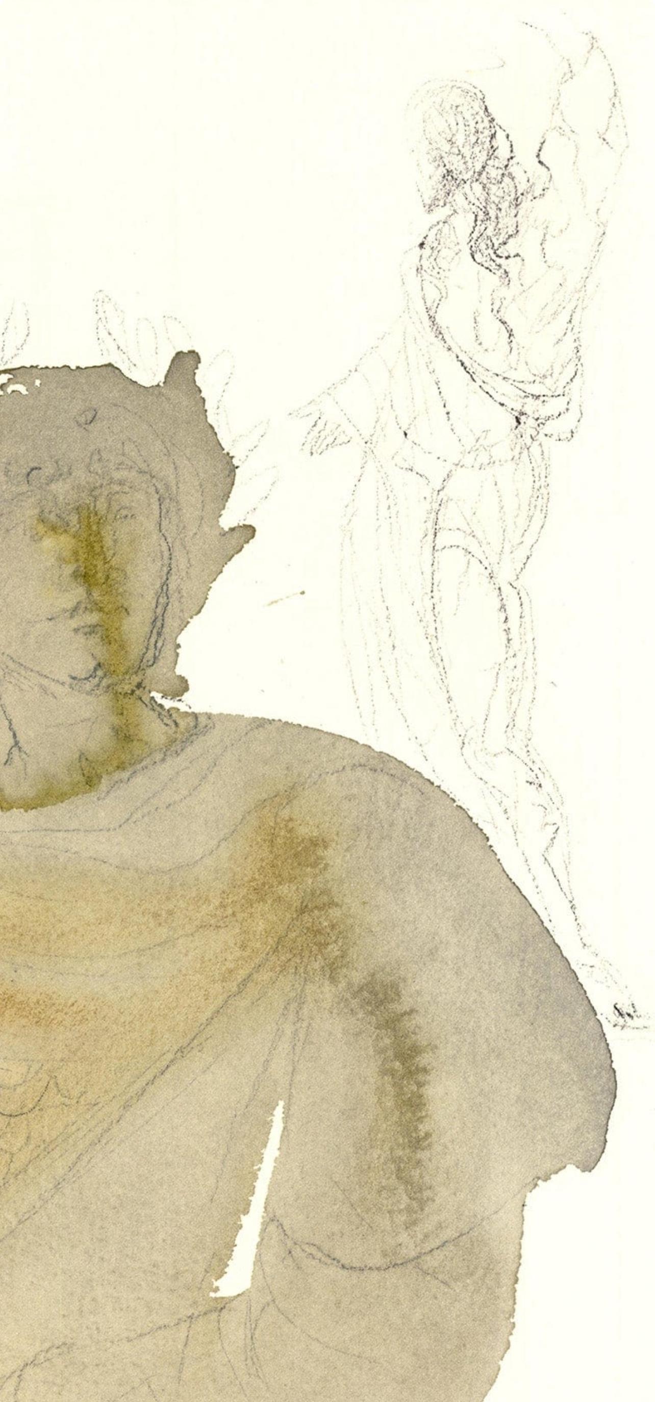 Komposition (Feld 69-3; M/L. 1600), VI tavole dal Ciclo della, Biblia Sacra (Surrealismus), Print, von Salvador Dalí