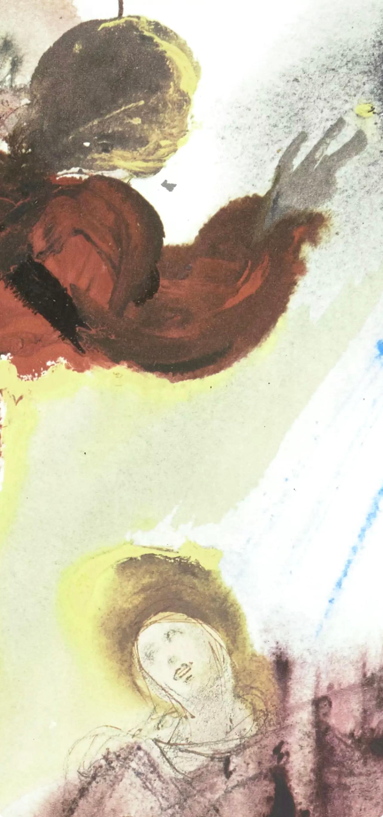 Composición (Campo 69-3; M/L. 1600), VI tavole dal ciclo della, Biblia Sacra - Print Surrealista de Salvador Dalí