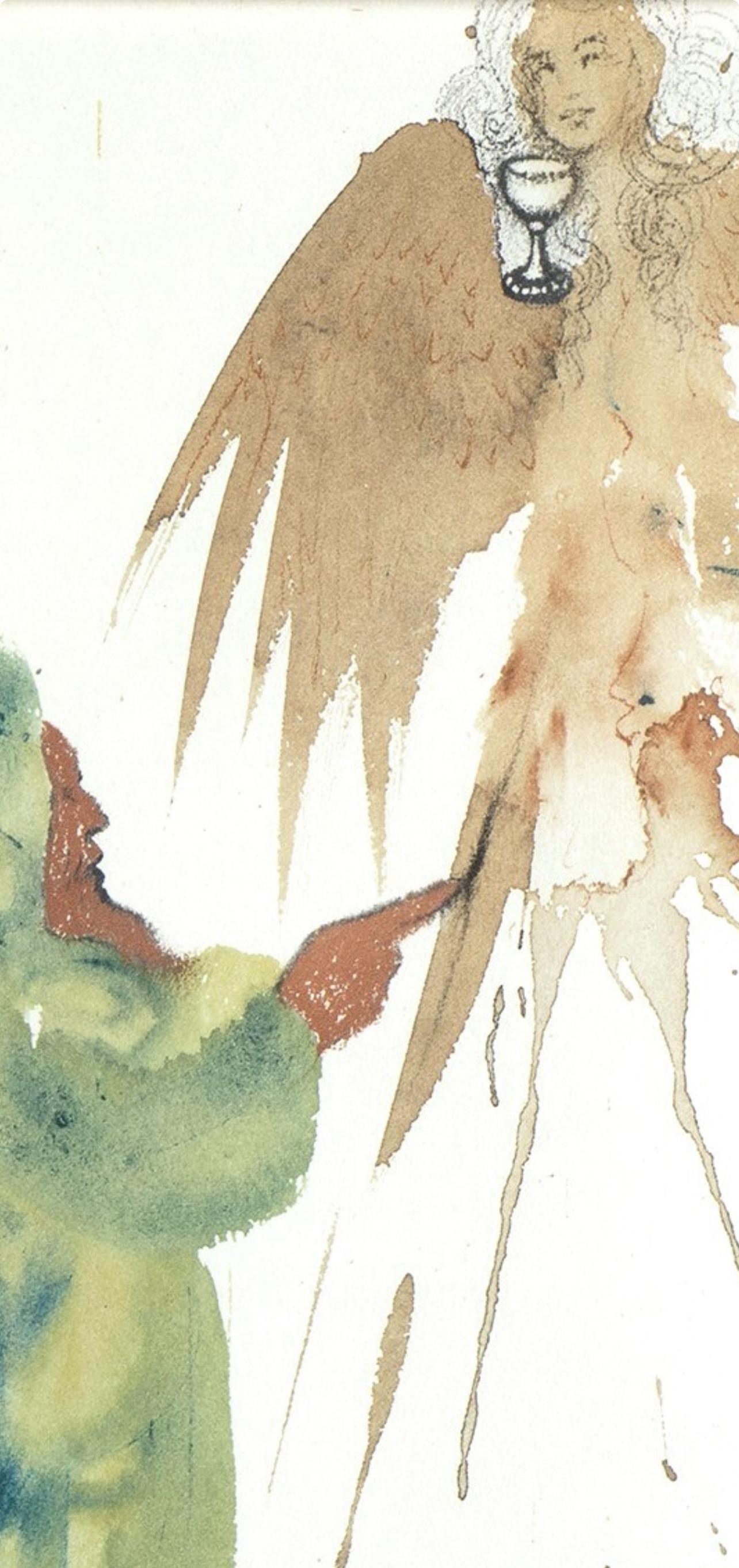 Composición (Campo 69-3; M/L. 1600), VI tavole dal ciclo della, Biblia Sacra - Print Surrealista de Salvador Dalí