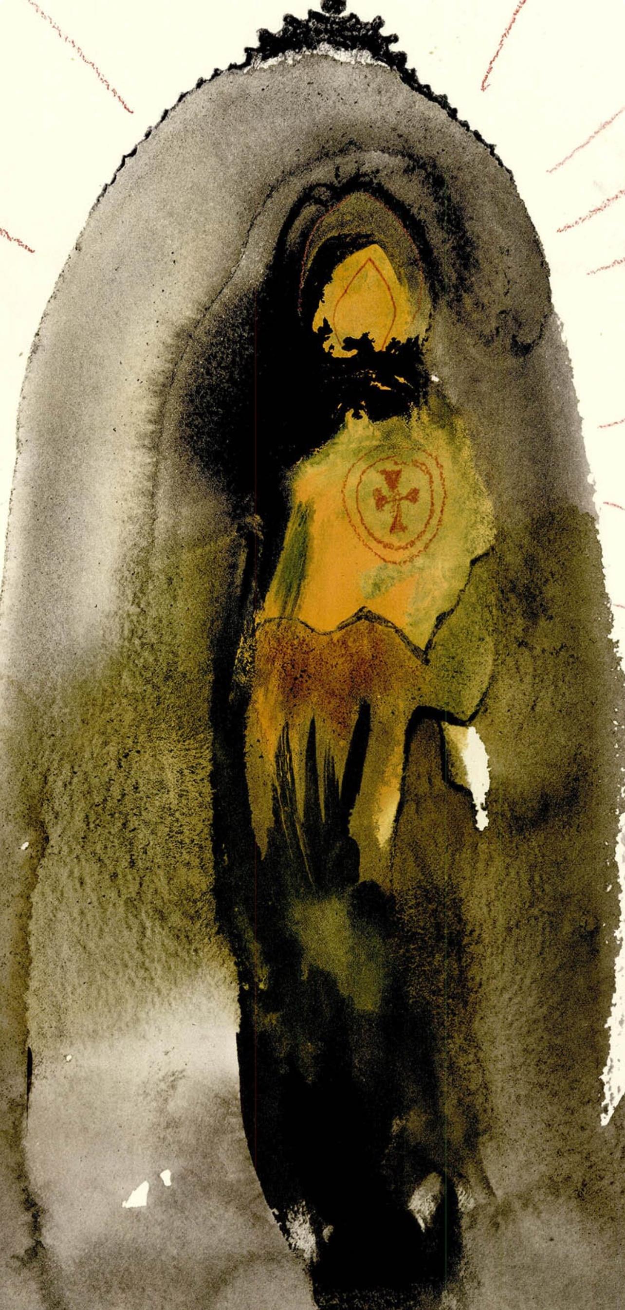 Composizione (Campo 69-3; M/L. 1600), VI tavole dal ciclo della, Biblia Sacra - Print Surrealismo di Salvador Dalí