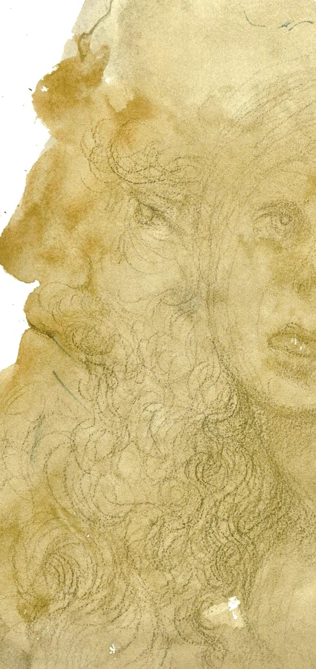 Composición (Campo 69-3; M/L. 1600), VI tavole dal ciclo della, Biblia Sacra - Print Surrealista de Salvador Dalí