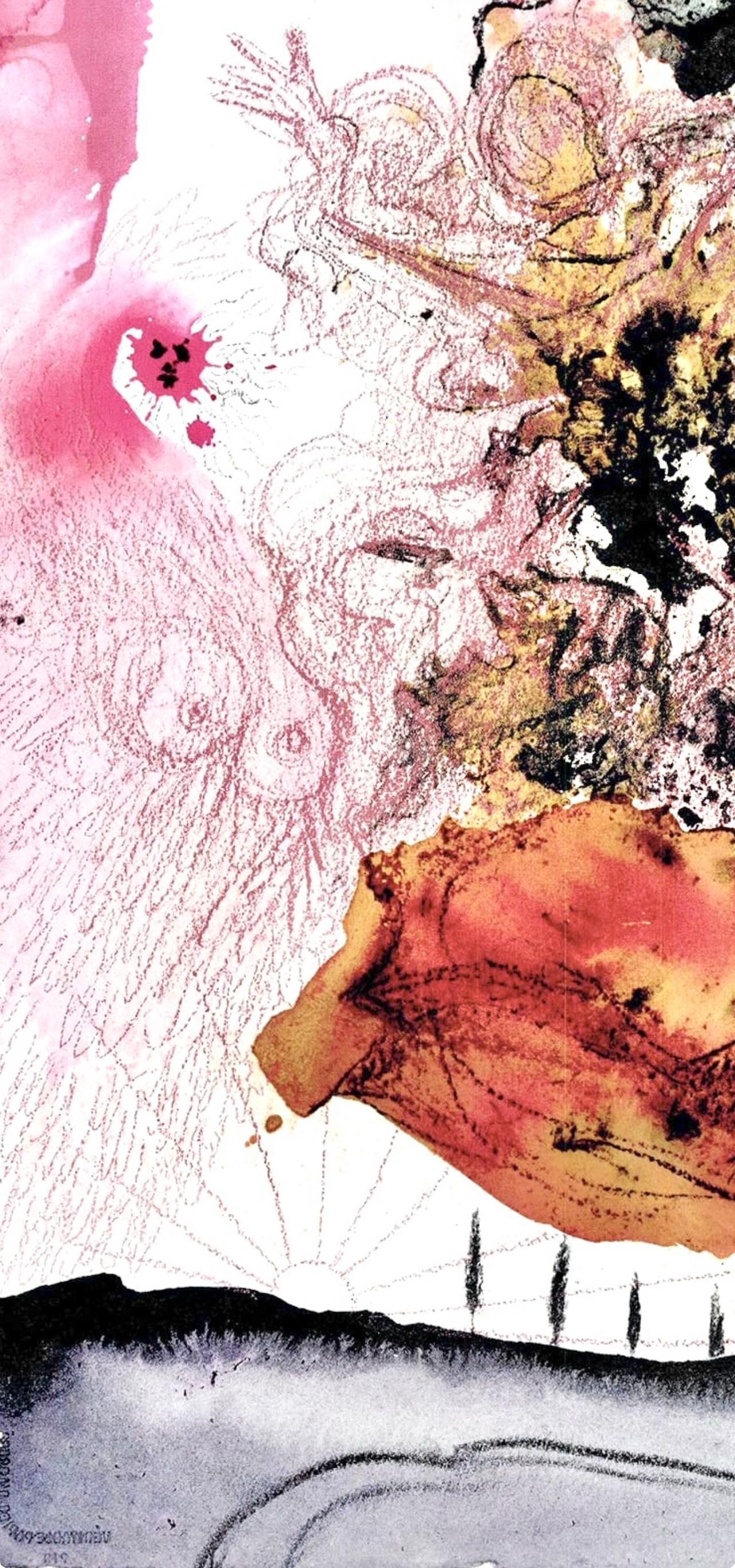Composición (Campo 69-3; M/L. 1600), VI tavole dal ciclo della, Biblia Sacra - Print Surrealista de Salvador Dalí