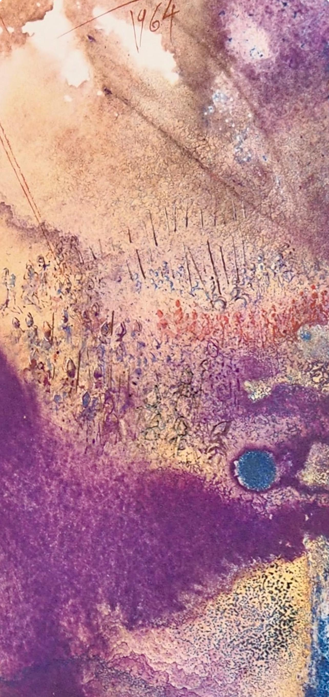 Composición (Campo 69-3; M/L. 1600), VI tavole dal ciclo della, Biblia Sacra - Print Surrealista de Salvador Dalí