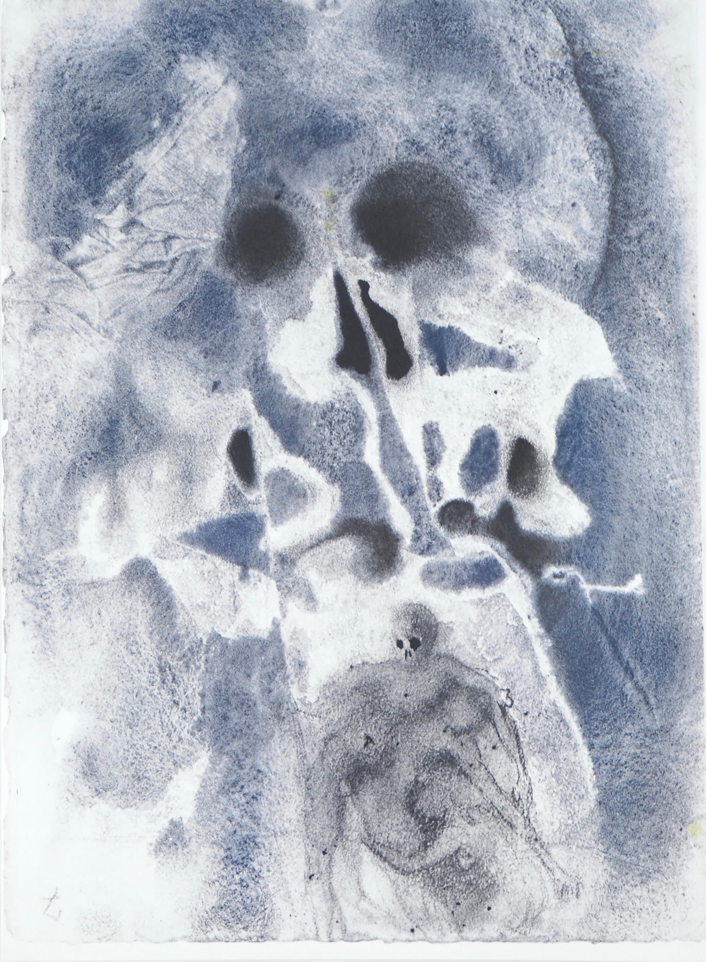 Composition (Field 69-3; M/L. 1600), VI tavole dal ciclo della, Biblia Sacra - Gray Figurative Print by Salvador Dalí