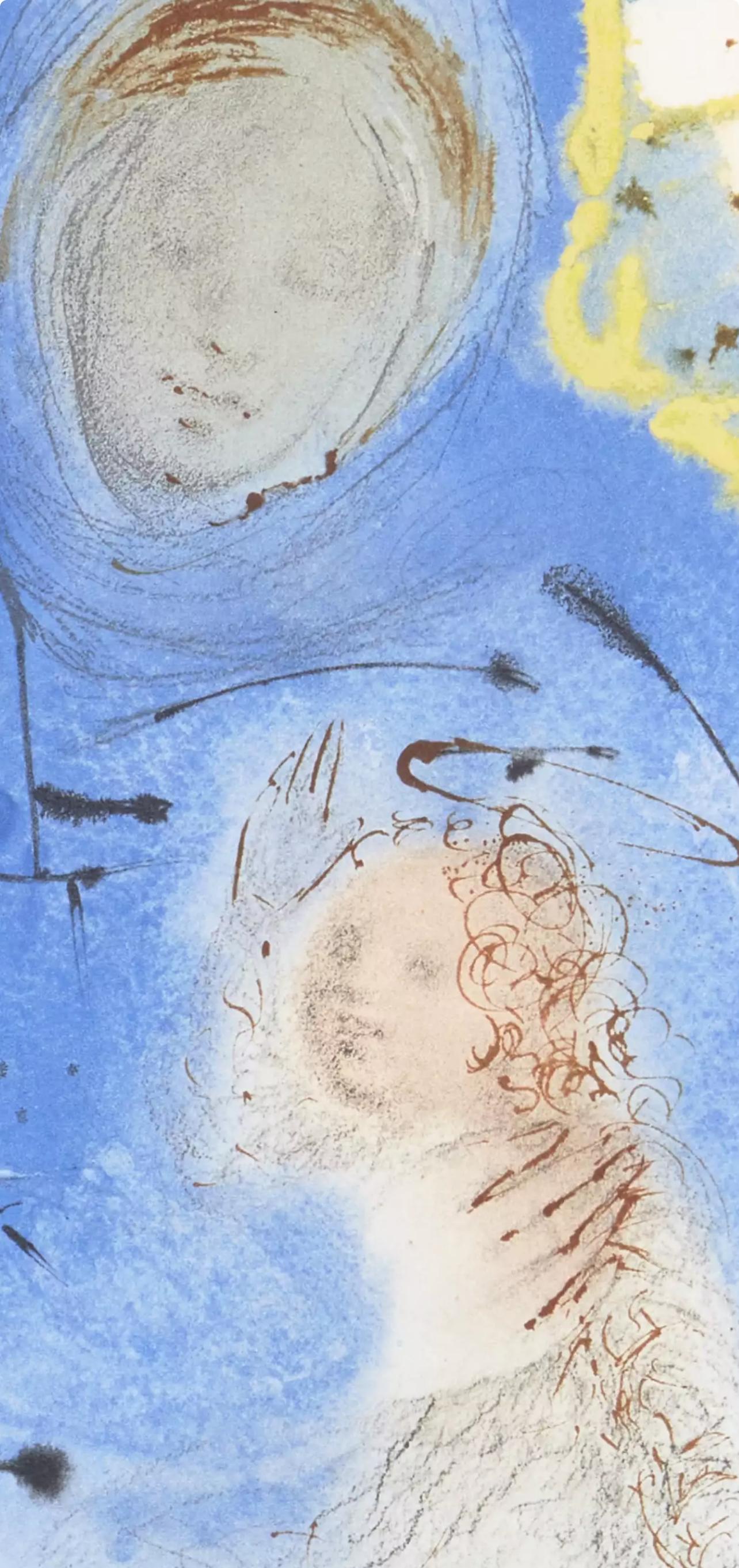 Litografia a colori su carta vélin Fabriano charta ex meris pannis 